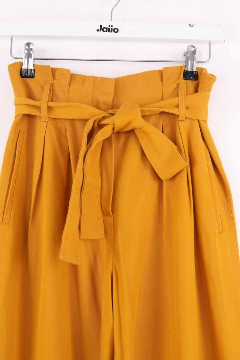 Pants SEZANE - Seconde main Yellow