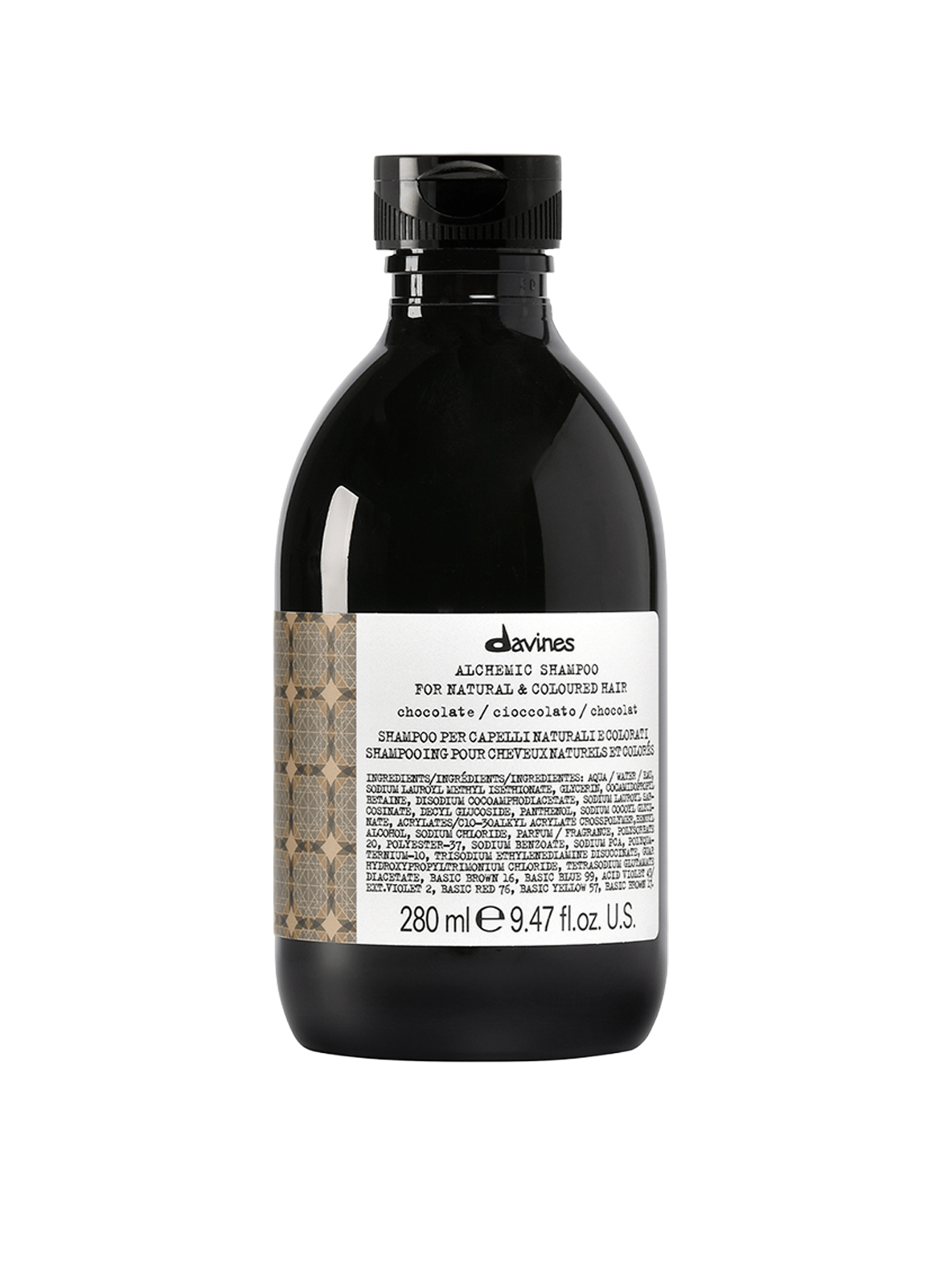 Alchemic chocolate shampoo DAVINES No color