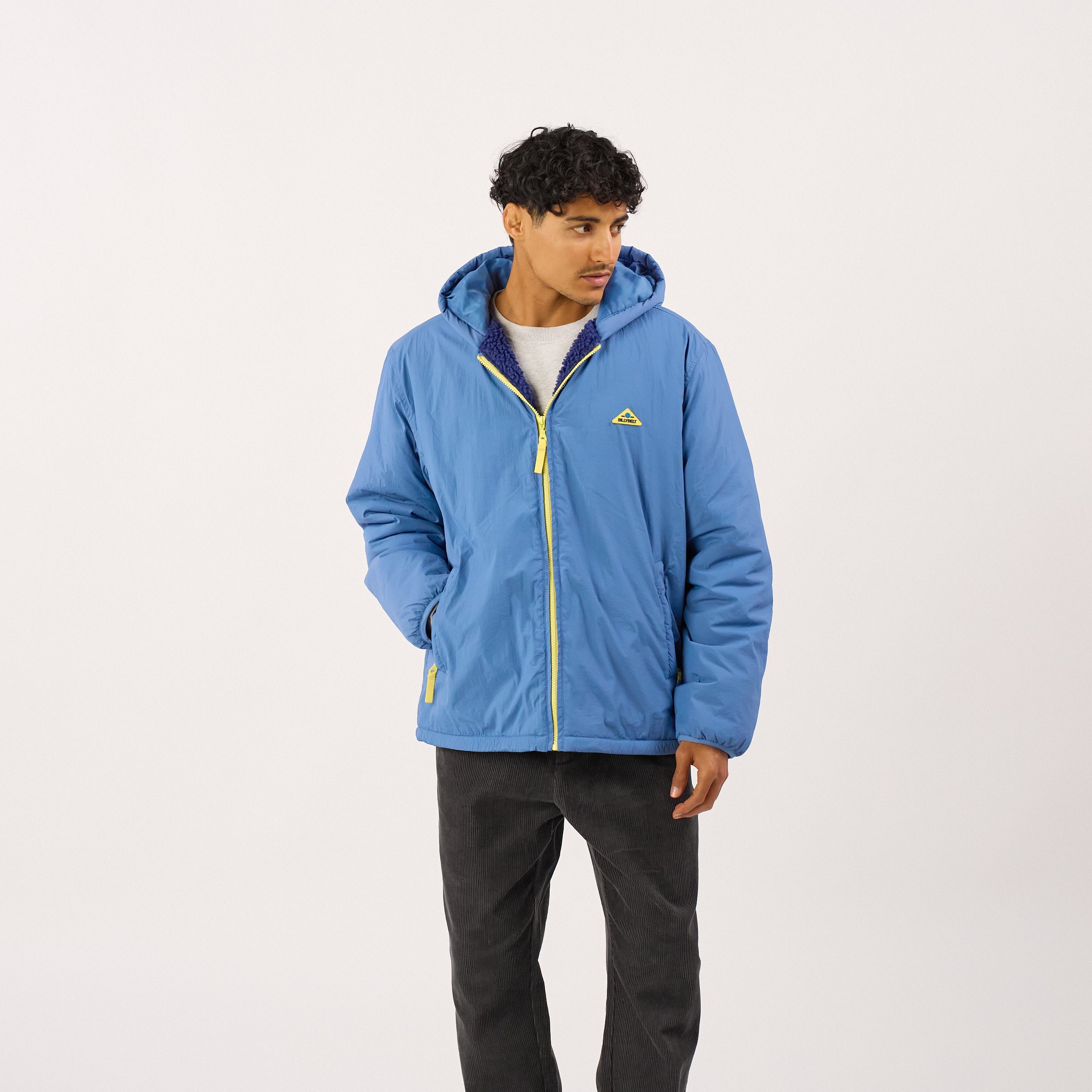 Unisex hooded parka BILLYBELT Blue
