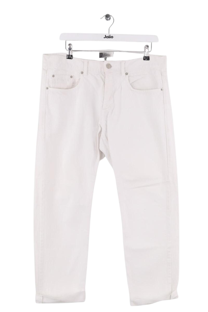 Straight jeans ISABEL MARANT - Seconde Main White
