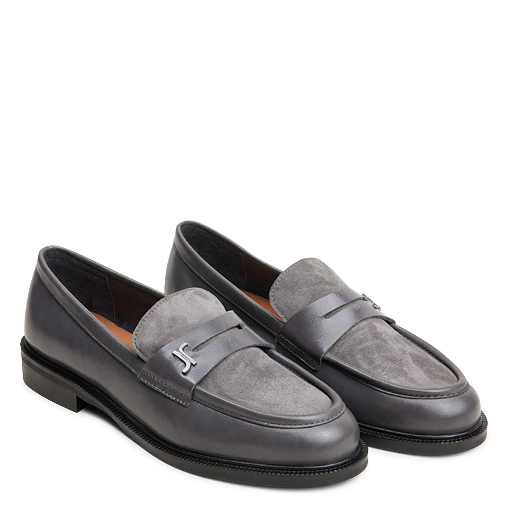 Patent leather pumps JONAK Grey