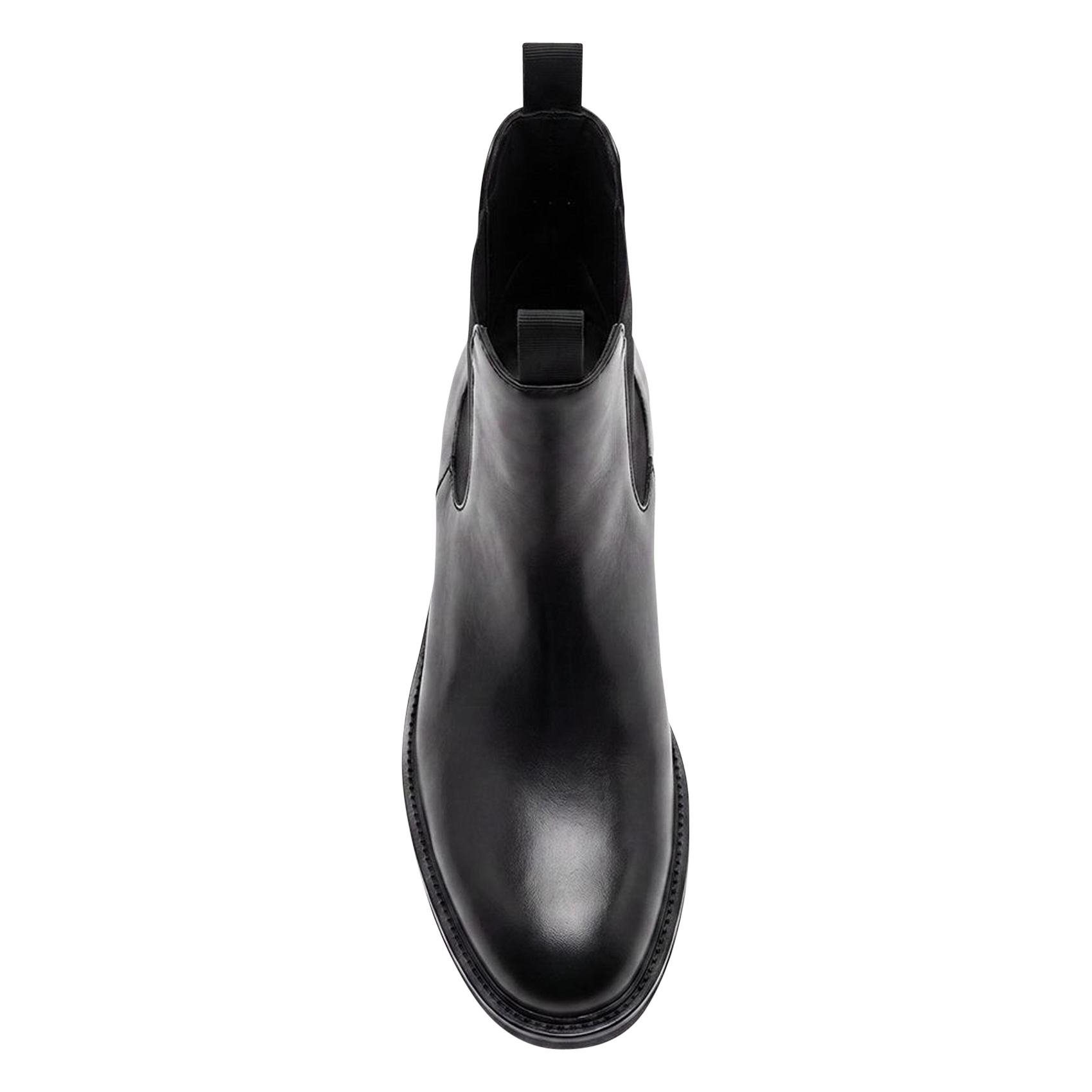 Chelsea-Stiefeletten aus Leder JONAK Schwarz