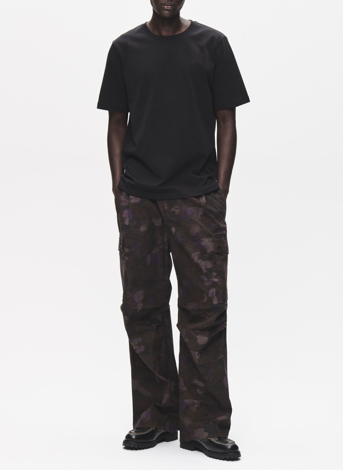 Straight-leg cotton pants WOOD WOOD Green