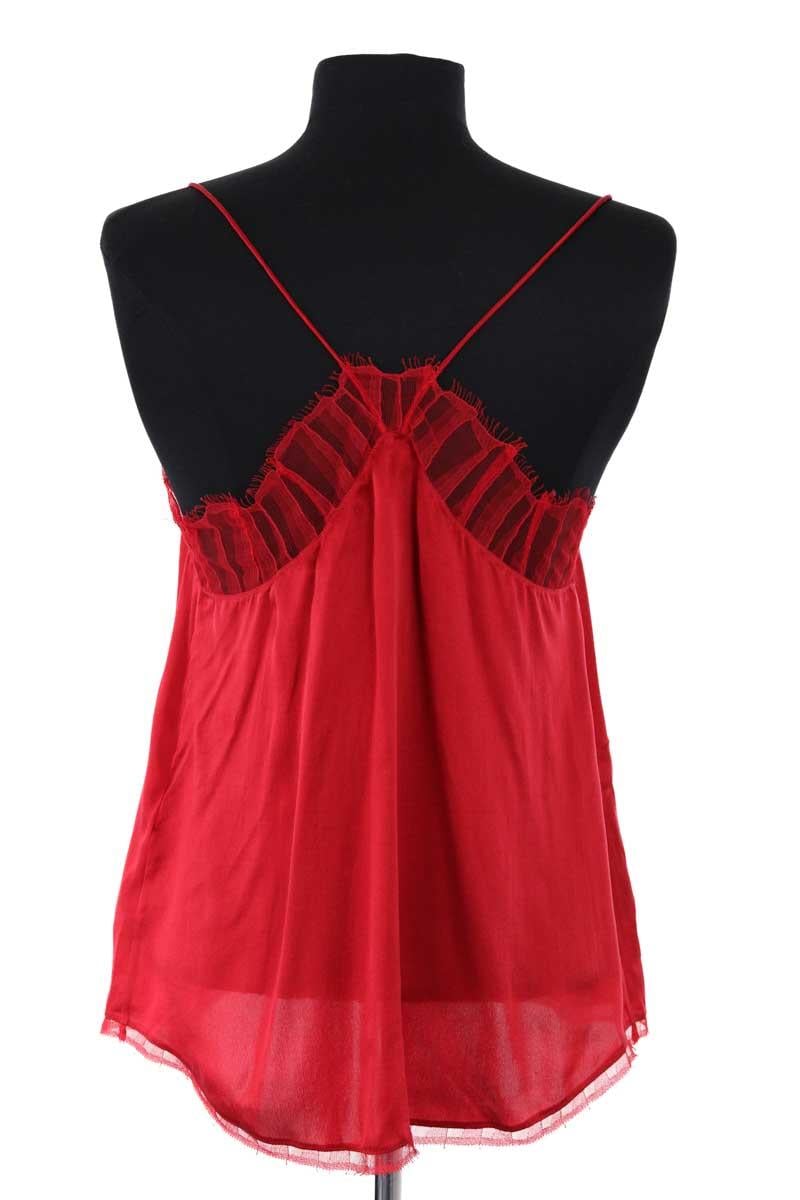 Azawood sleeveless top IRO - Seconde Main Red