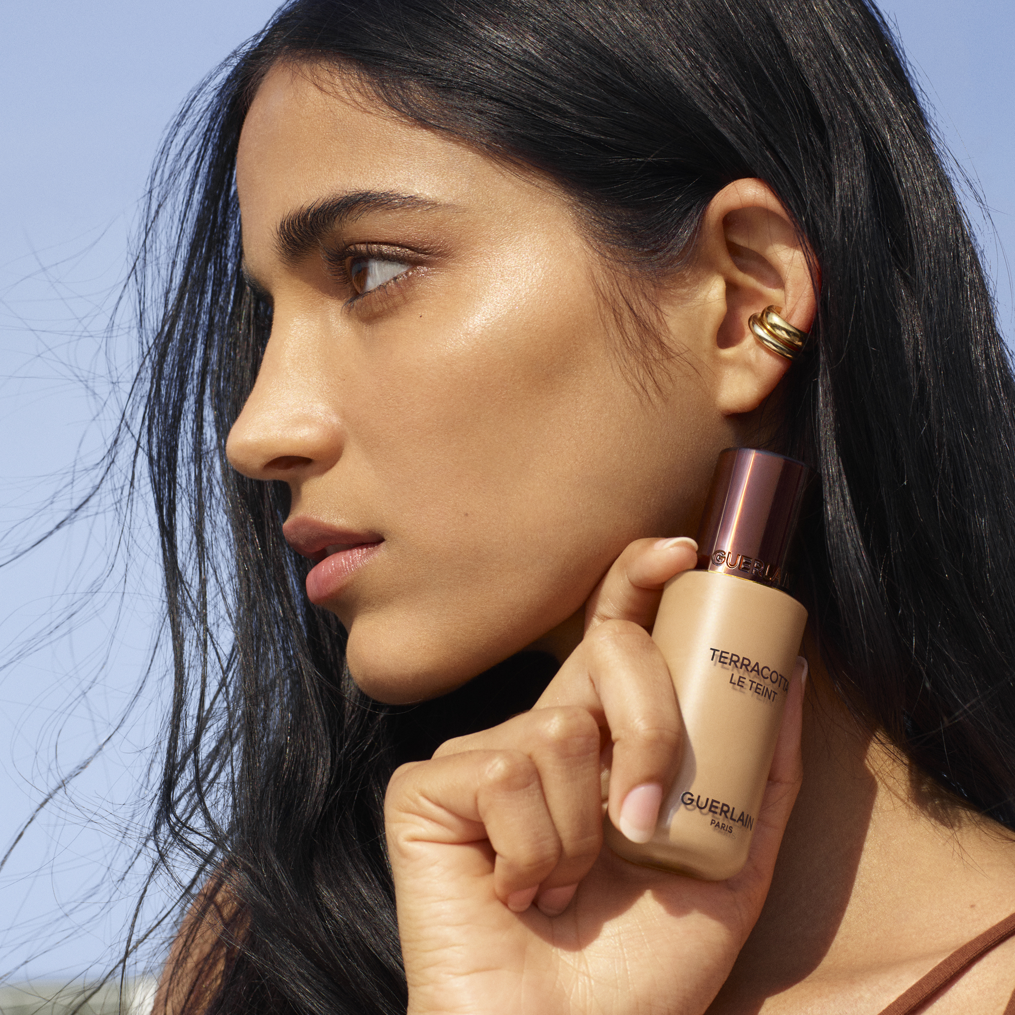 TERRACOTTA LE TEINT Fond de Teint Perfection Naturelle - Fraîcheur Bonne Mine - Natürlich perfektionierende Foundation mit Glow-Effekt 5w warm / dorÉ