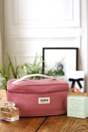 Cotton toiletry bag HINDBAG Pink