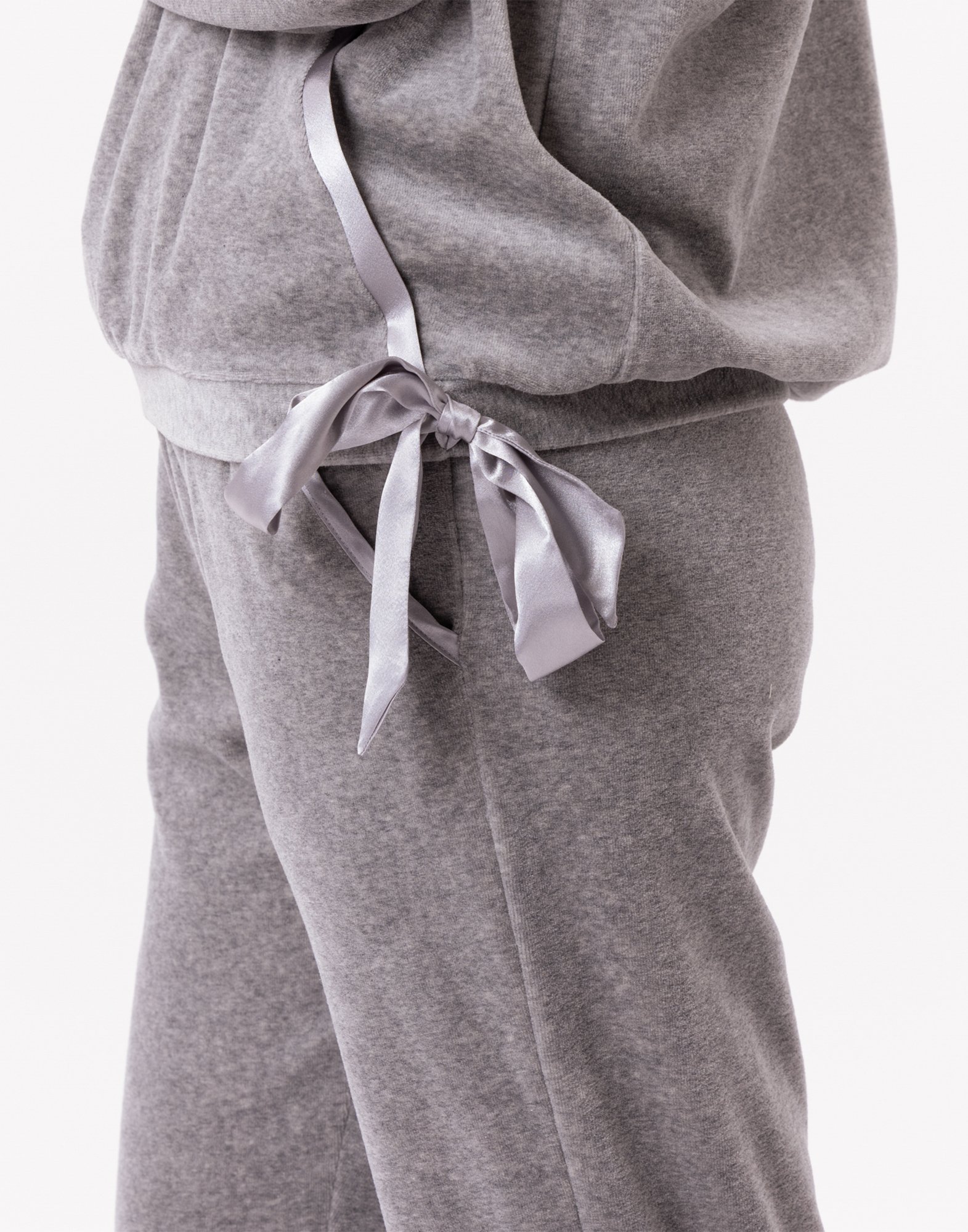 Netleton velvet sweatshirt LE CHAT Grey