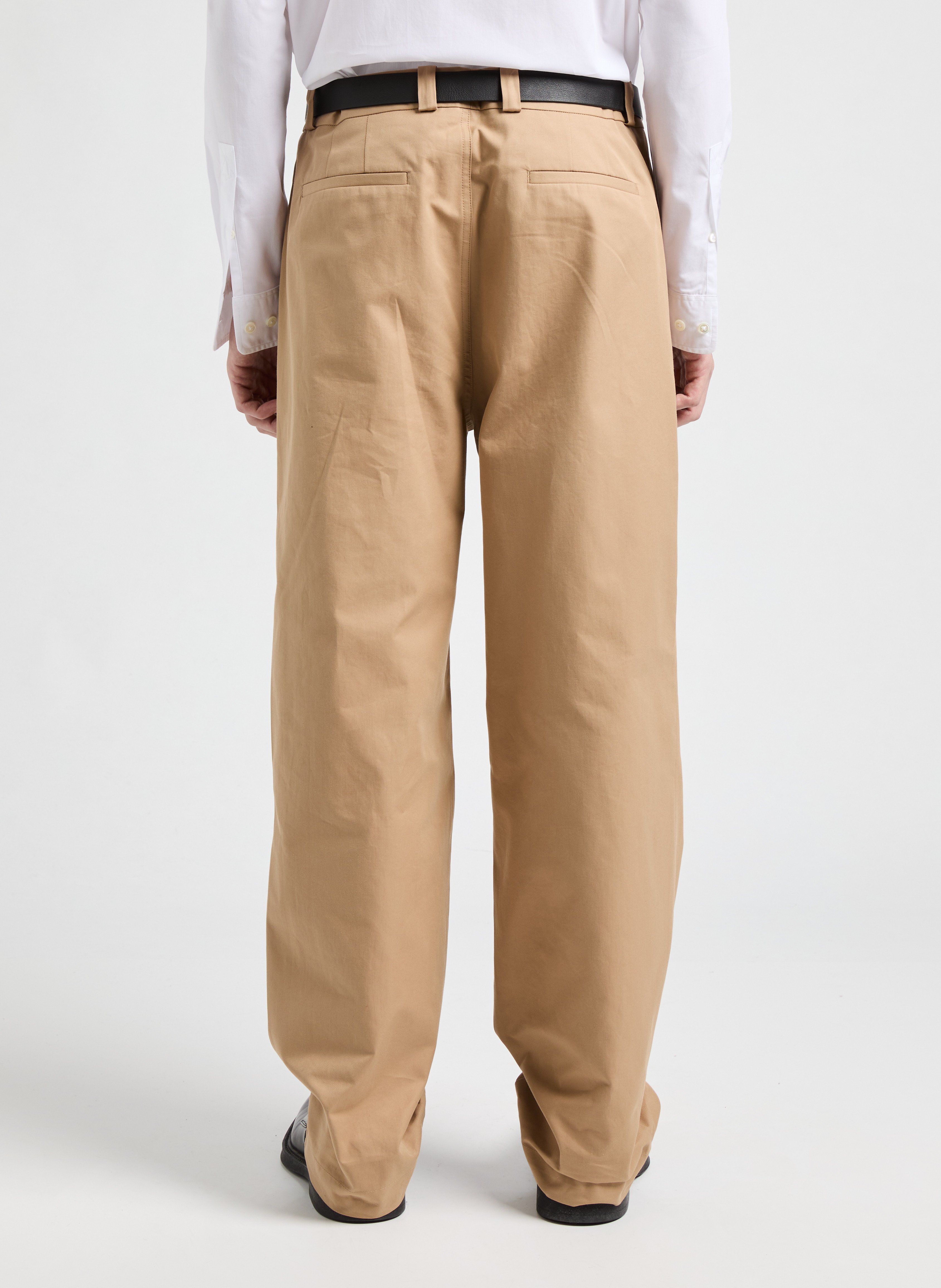 Pantalon droit SAISON 1865 Beige