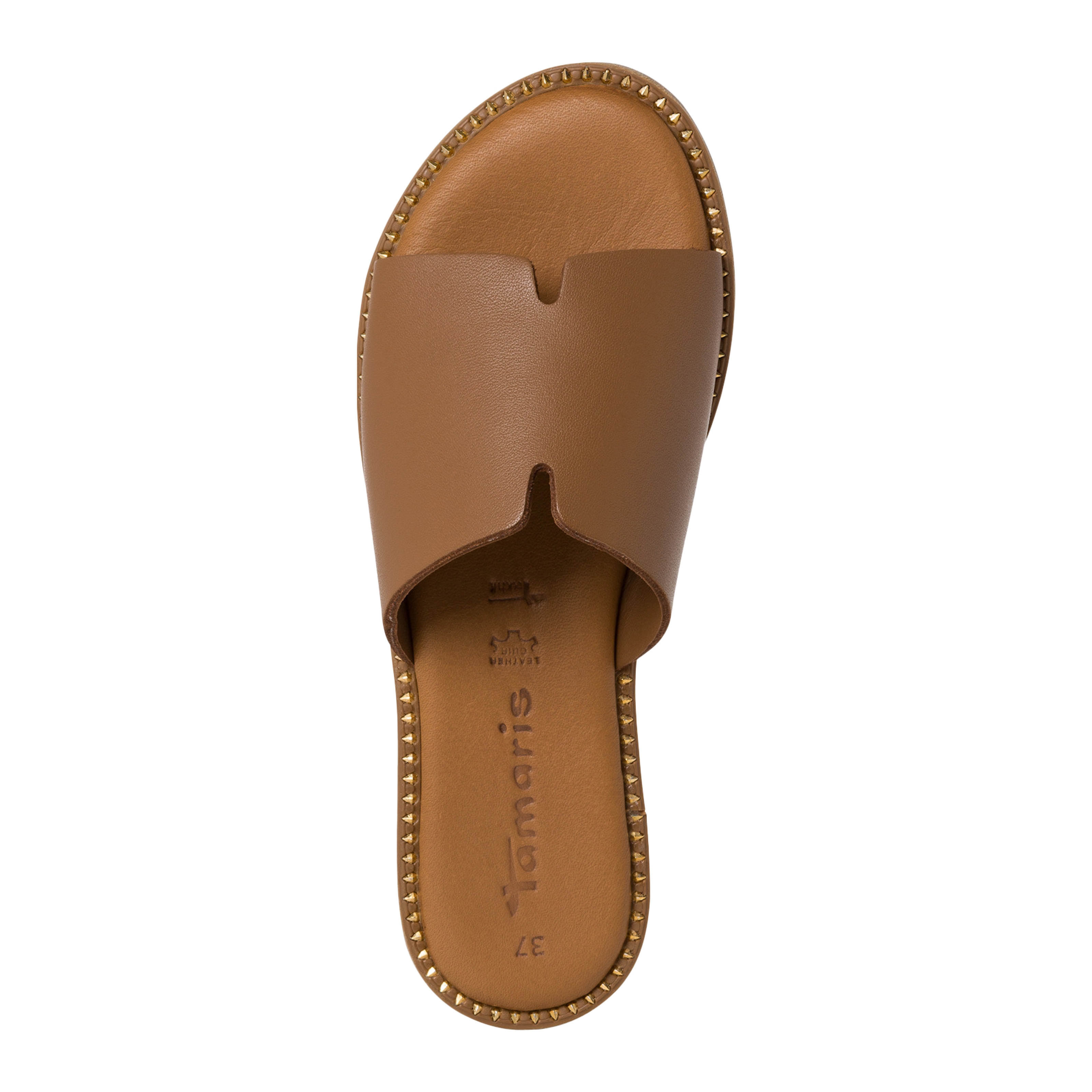 Faux leather sandals TAMARIS Brown