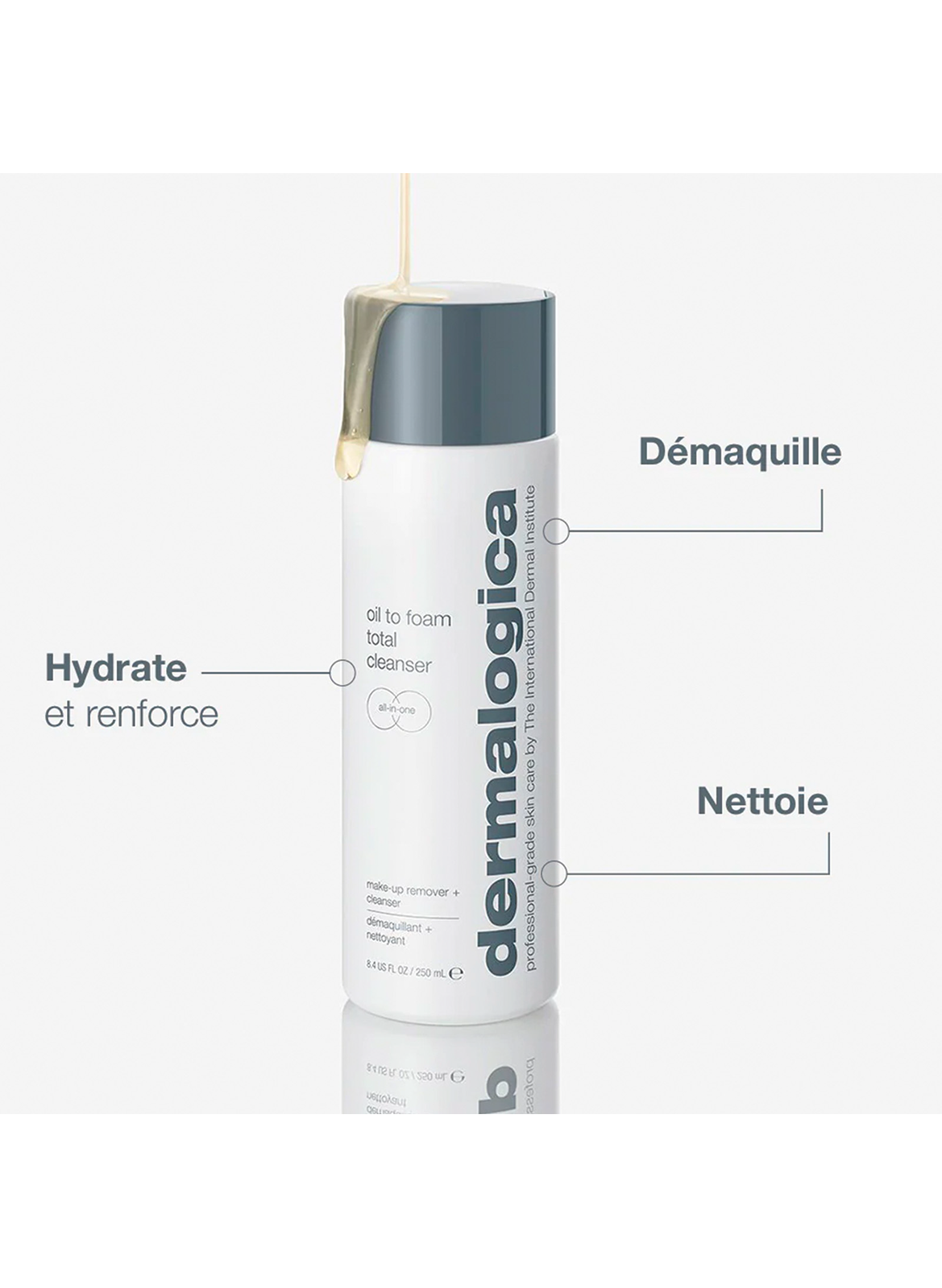 Oil to foam total cleanser DERMALOGICA No color