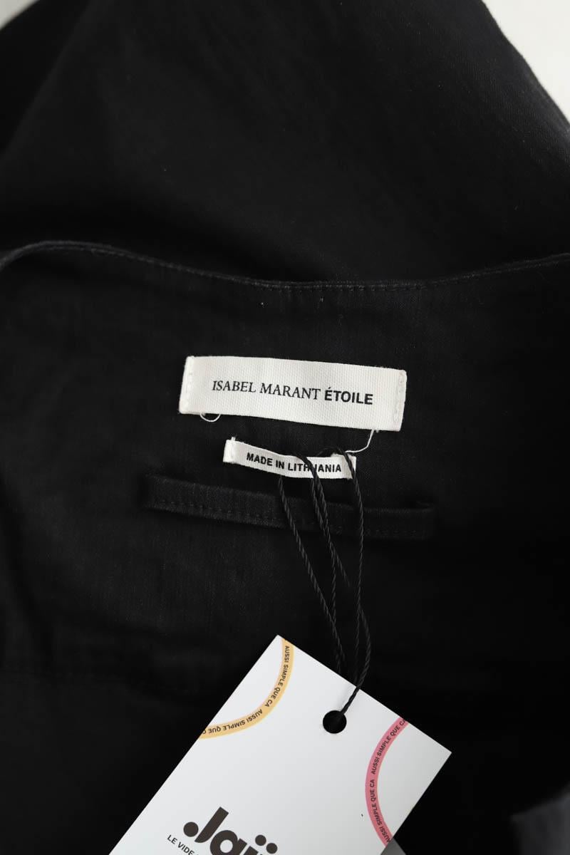 Cotton jumpsuit ISABEL MARANT ÉTOILE - SECONDE MAIN Black