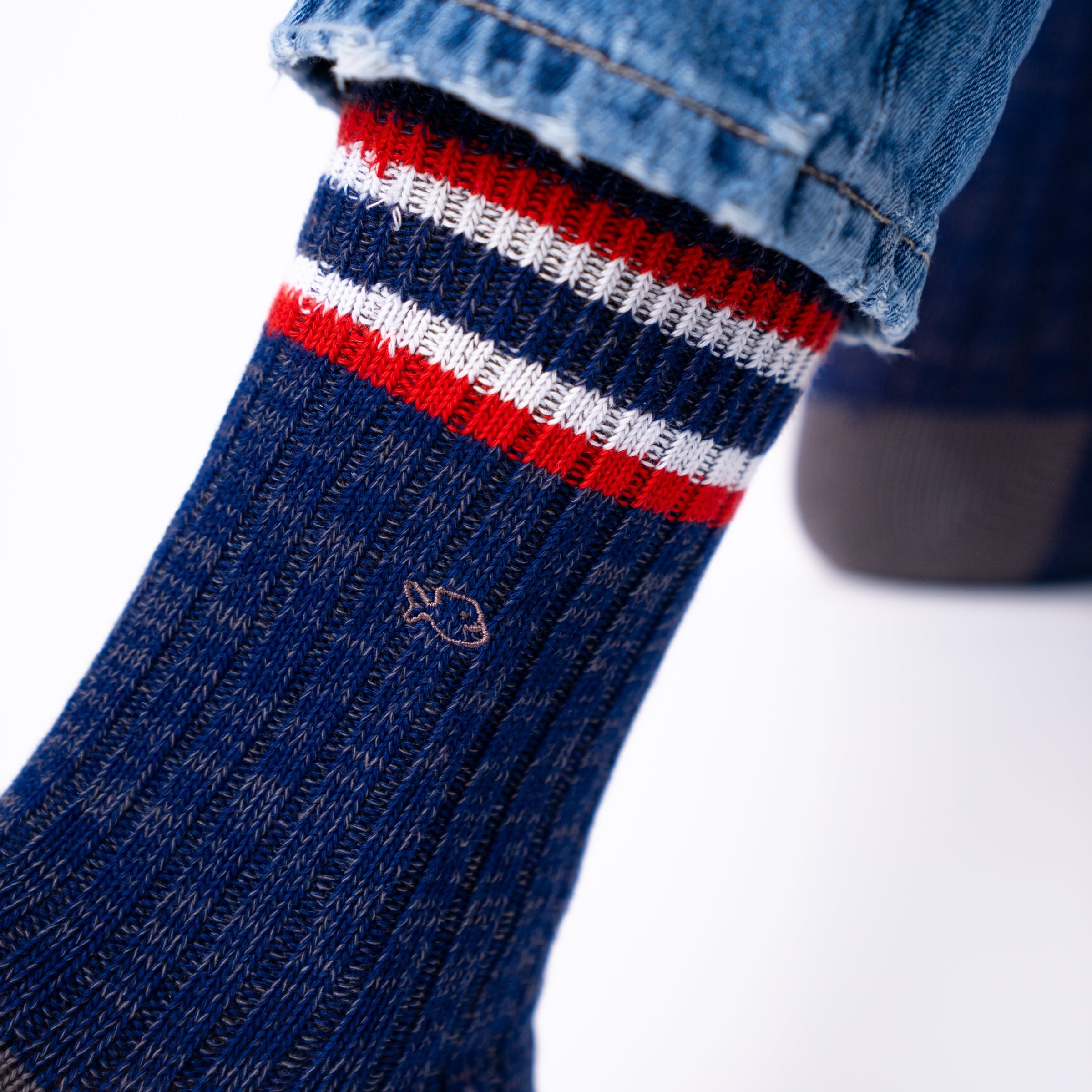 Thick cotton club socks BILLYBELT Blue