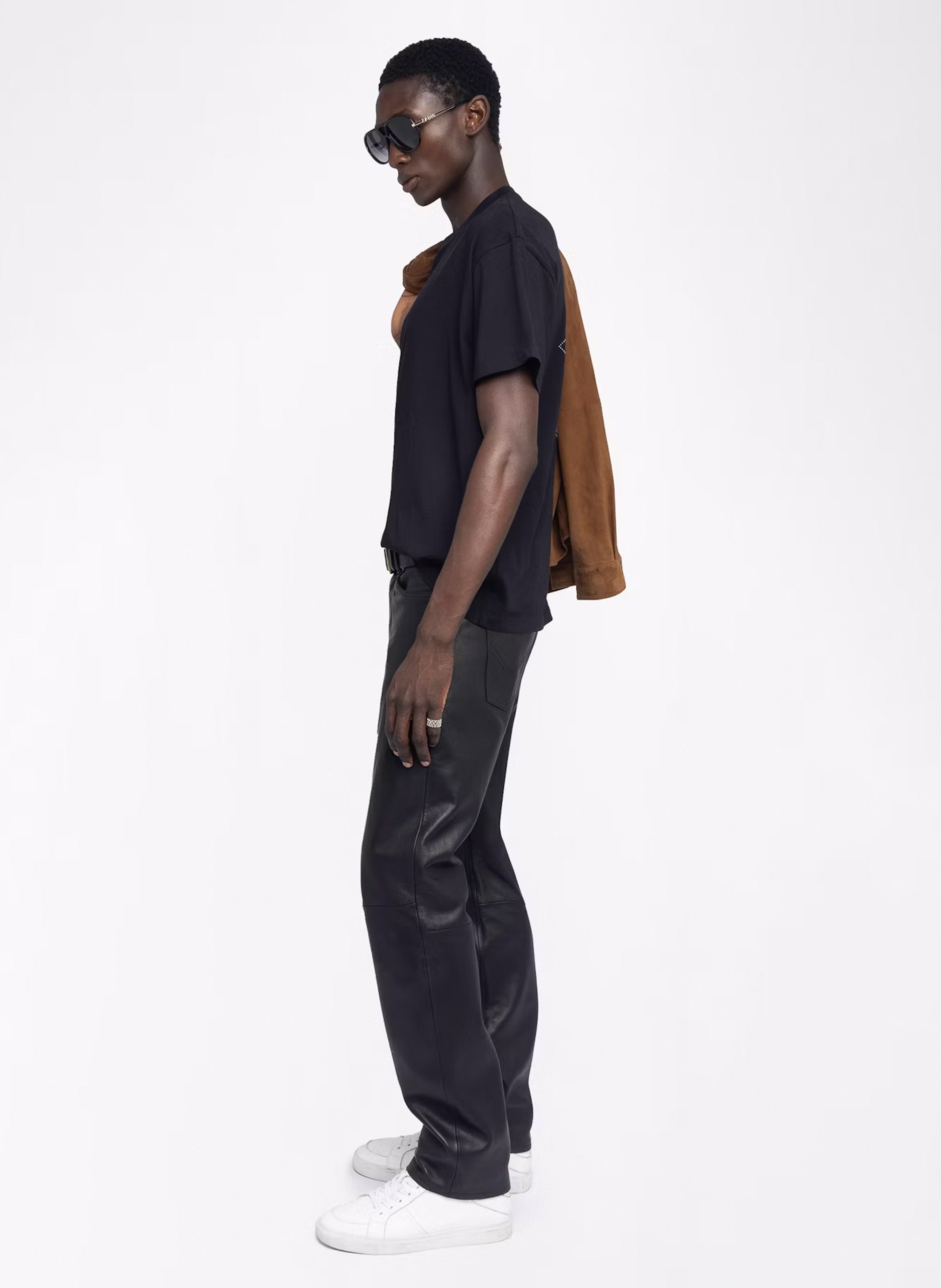 Tee-shirt oversize en coton ZADIG&VOLTAIRE Noir