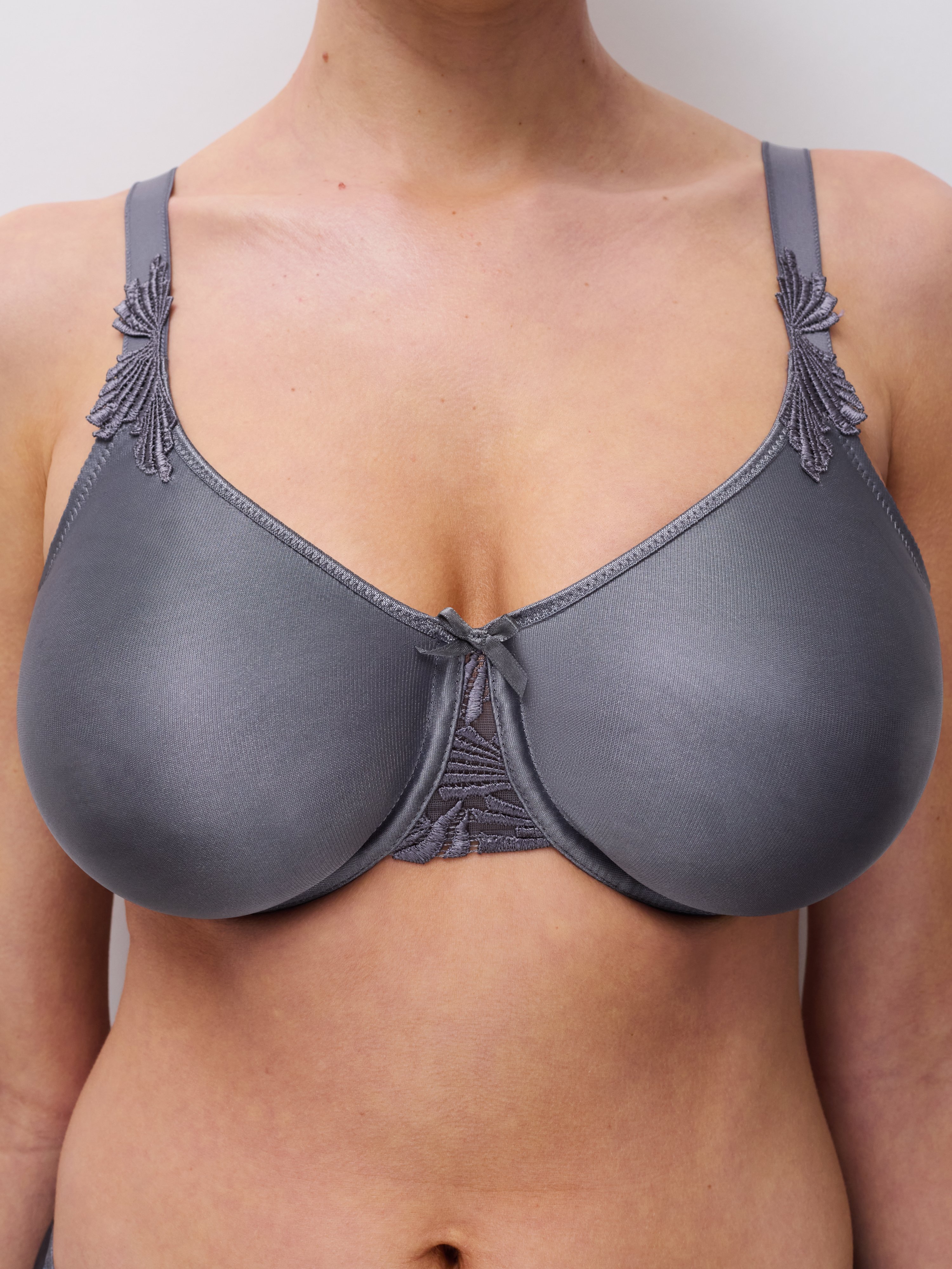 Molded full-cup bra CHANTELLE Grey
