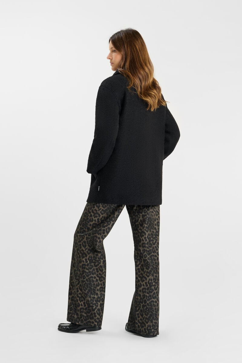 Coat LE TEMPS DES CERISES Black