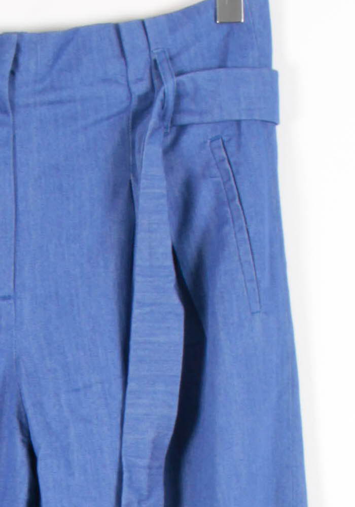 Cropped slim jeans with studs SEZANE - Seconde main Blue