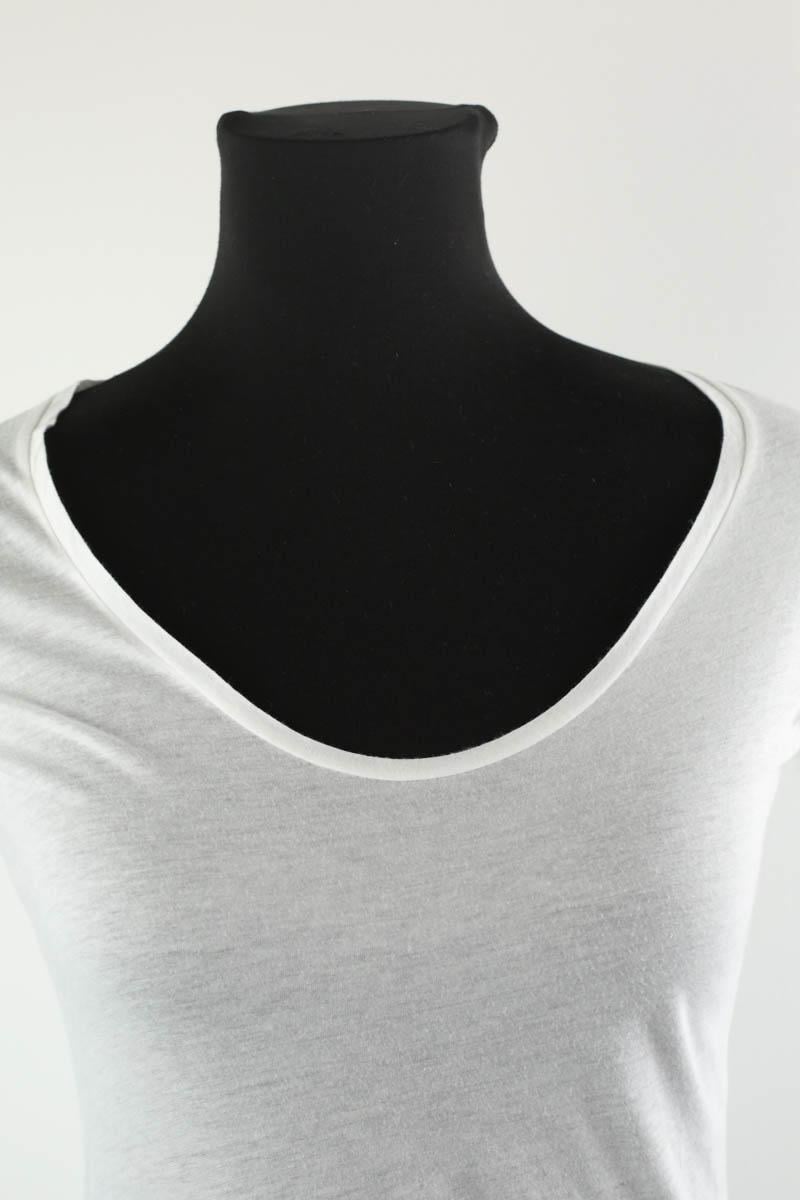 T-shirt MAJESTIC FILATURES - SECONDE MAIN White