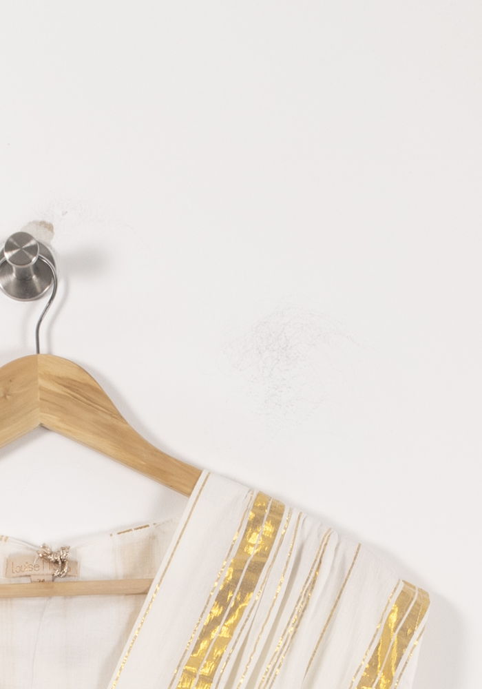 Long dress LOUISE MISHA - Seconde Main White