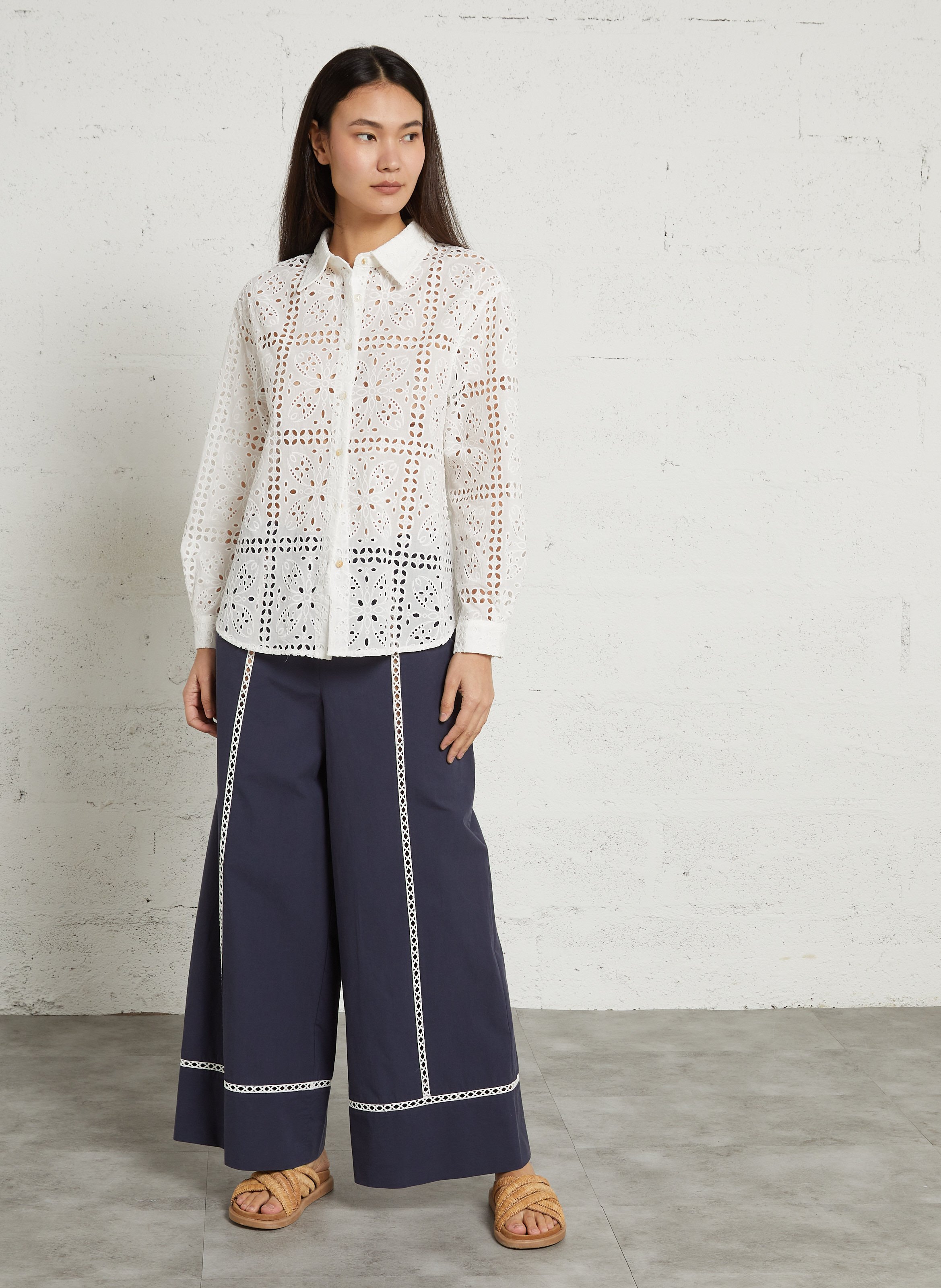 Colonel - Einfarbiges Hemd THE KORNER Weiss