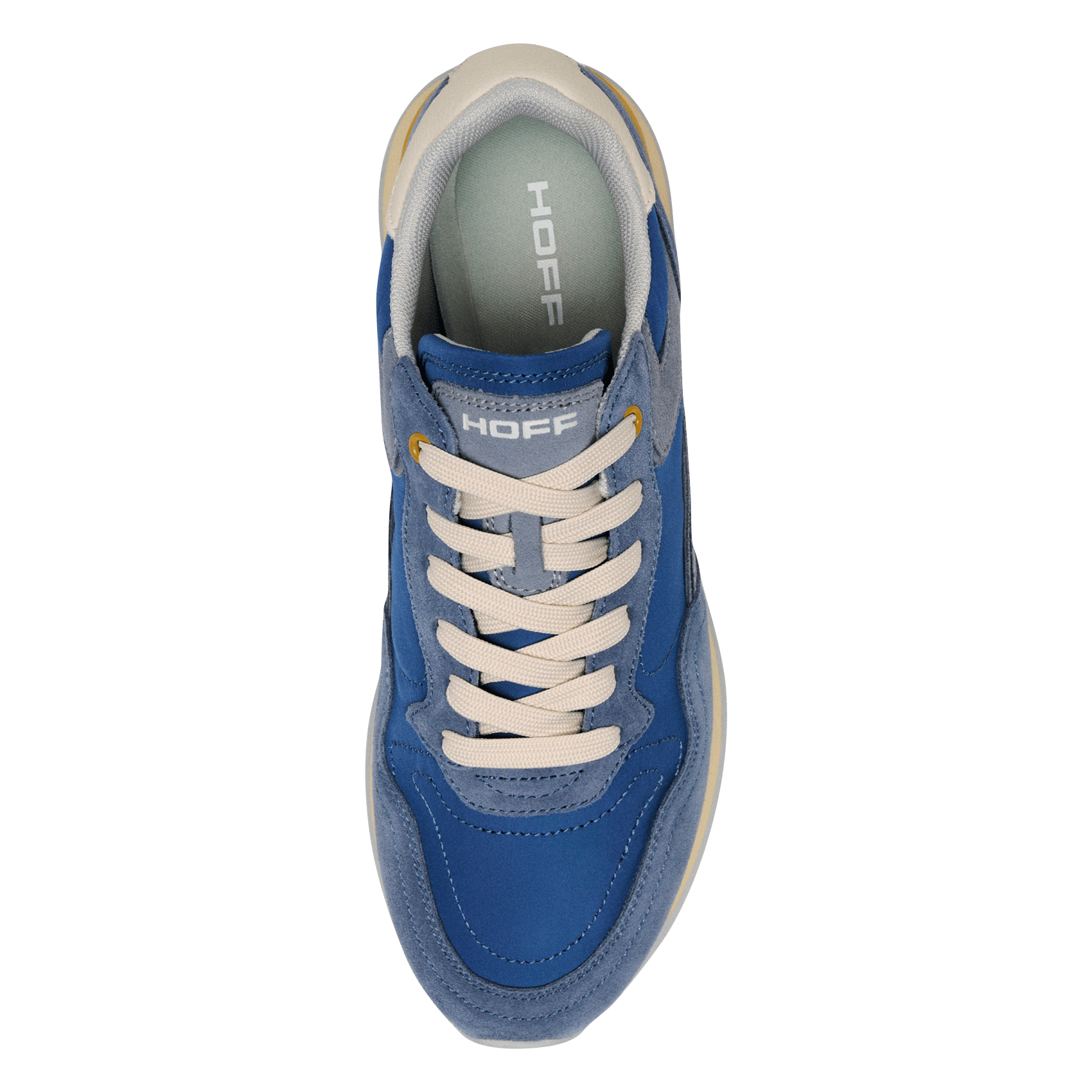 Sneakers basse in misto pelle HOFF Blu