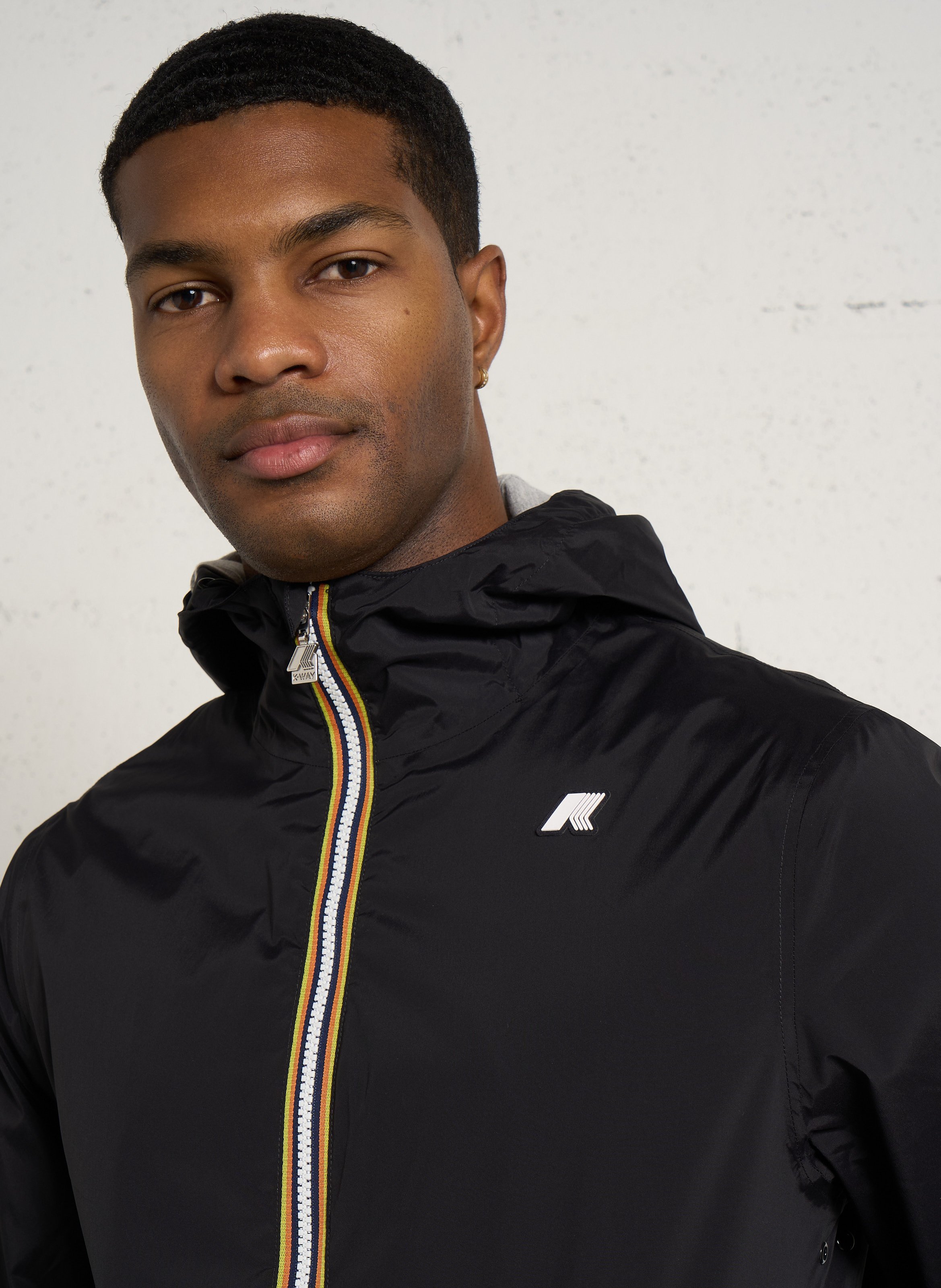 Coupe-vent droit K-WAY Noir