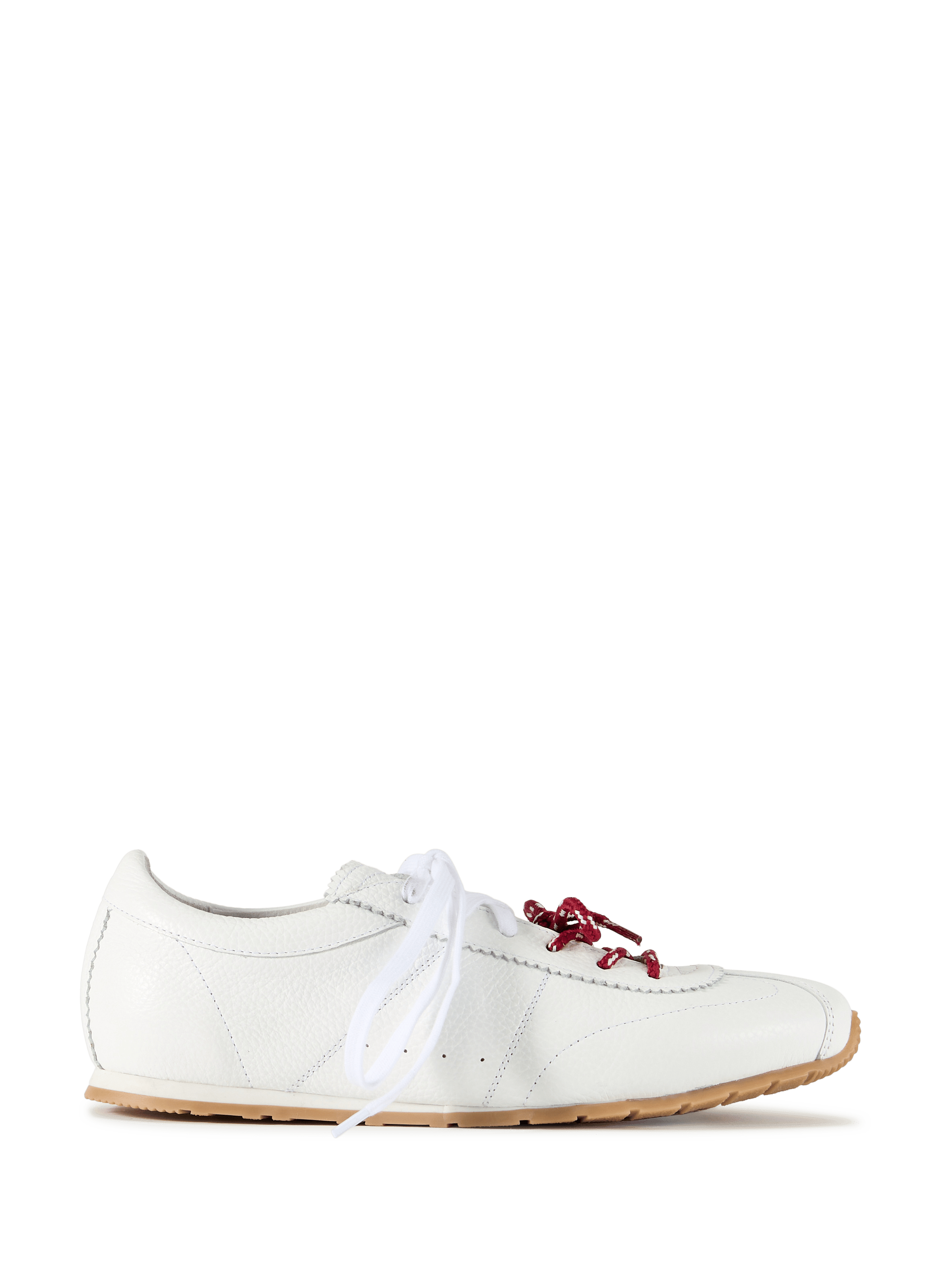 Baskets basses en cuir SAISON 1865 Wit