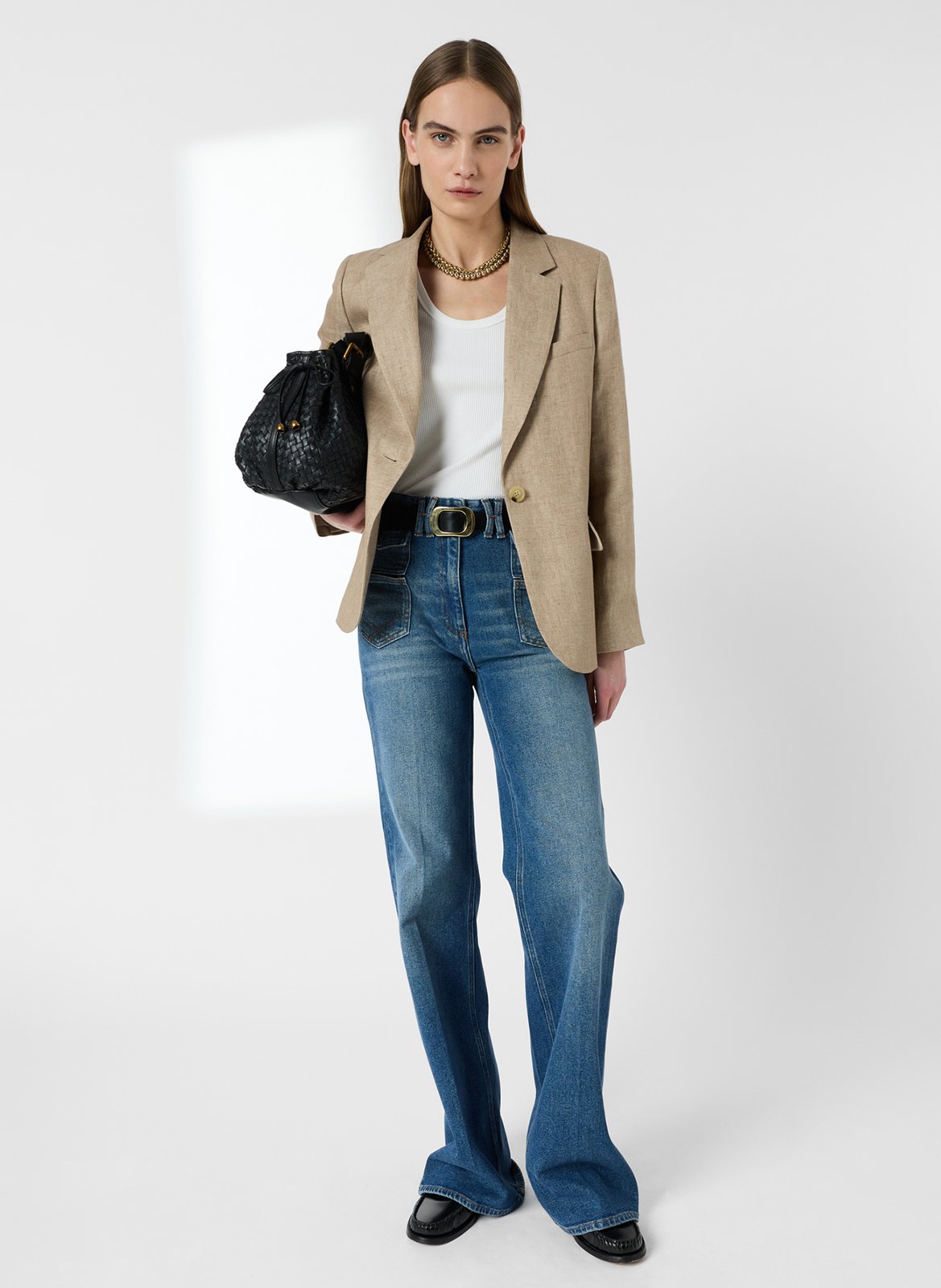 Linen jacket GERARD DAREL Beige