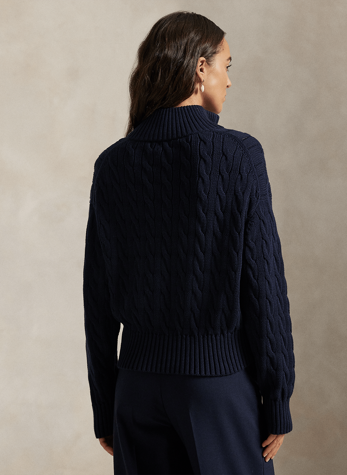 Straight cotton sweater POLO RALPH LAUREN Blue