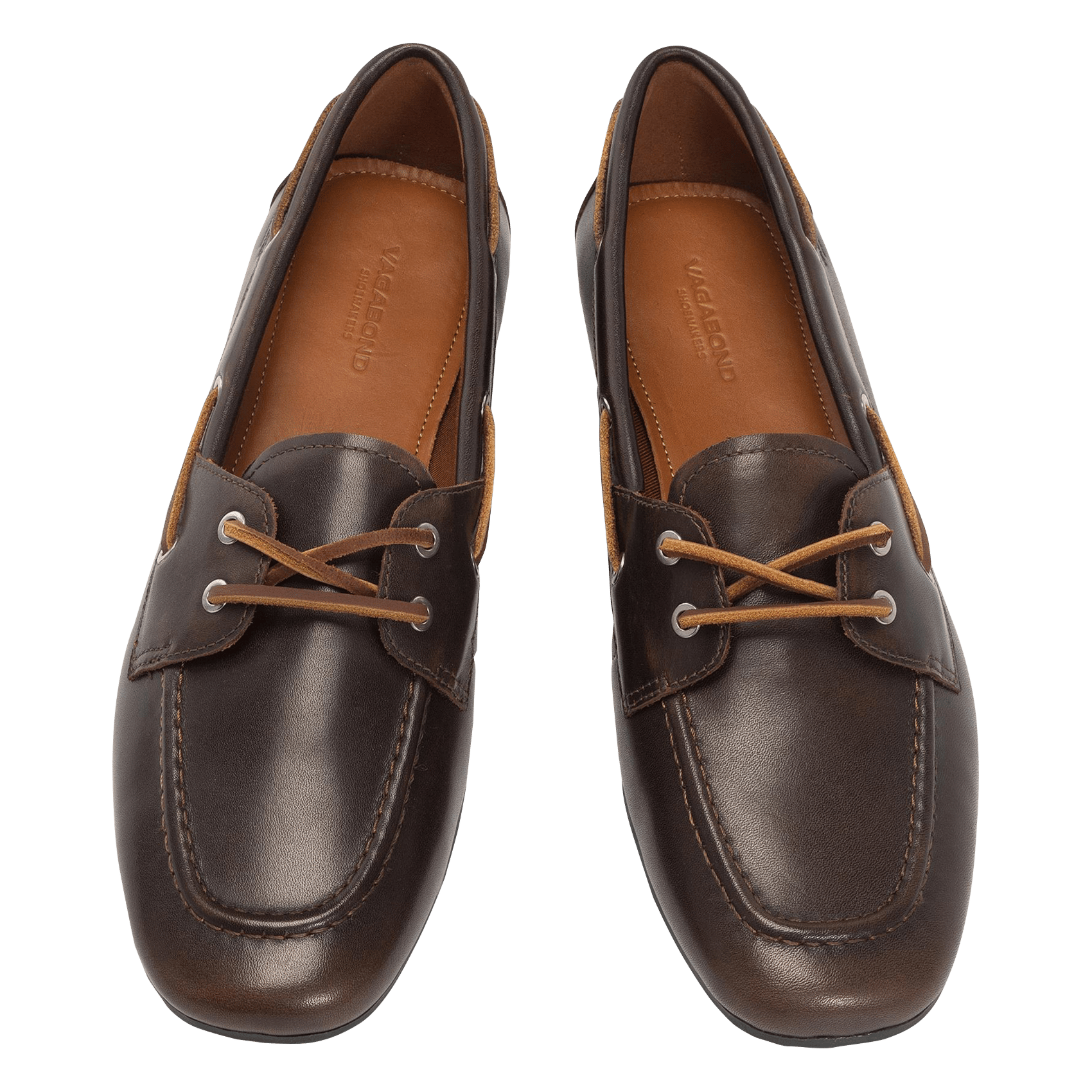Derbies en cuir VAGABOND Marron