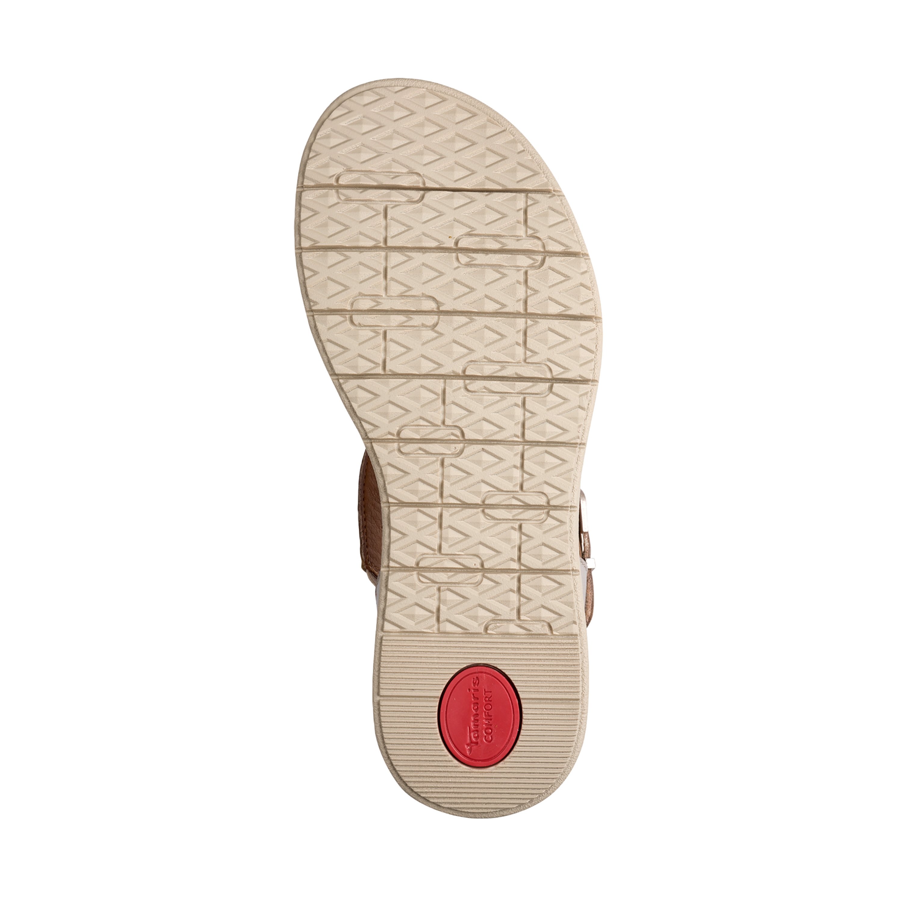 Sandales cuir  comfort TAMARIS Multicolore