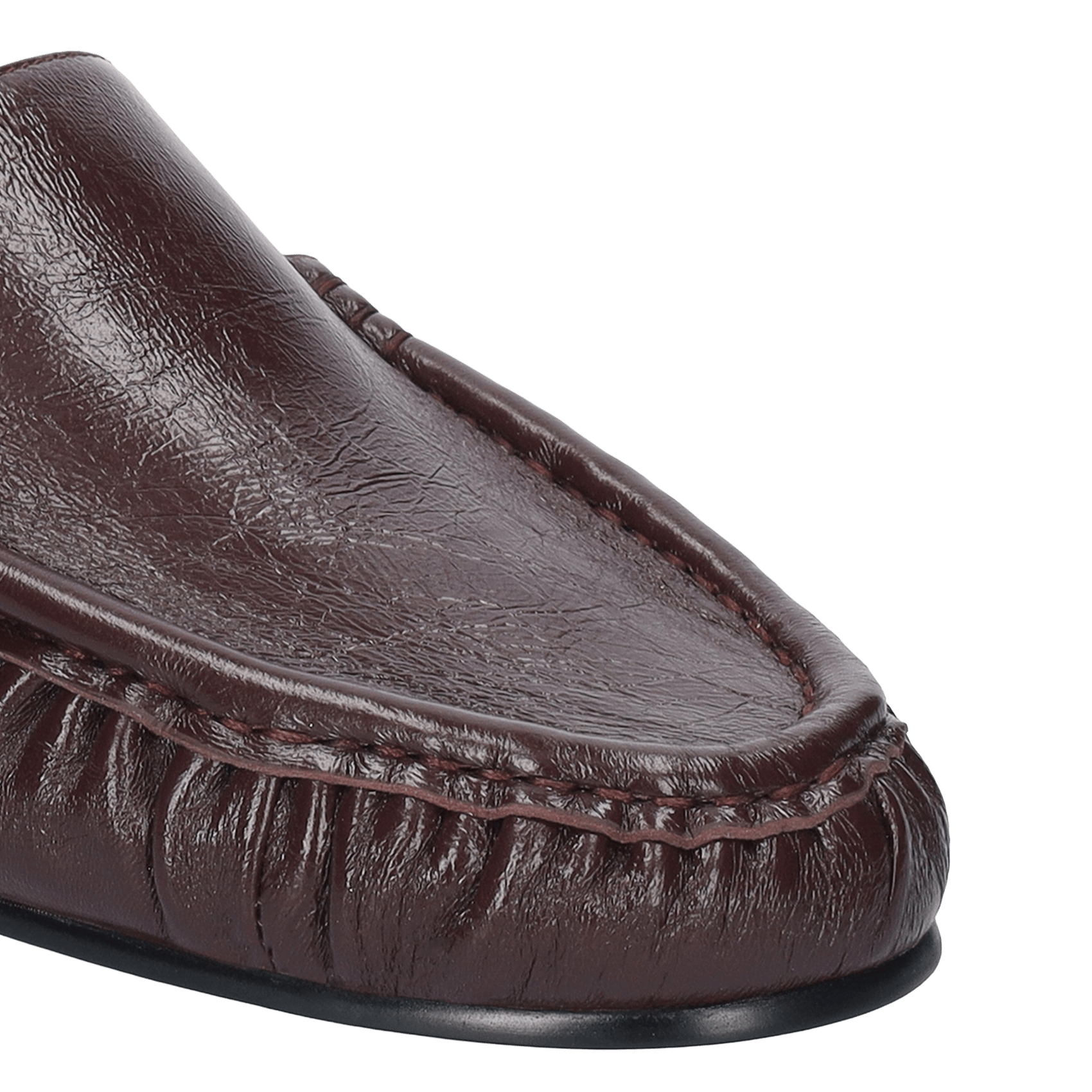 Mocassins en cuir BIBI LOU Rot