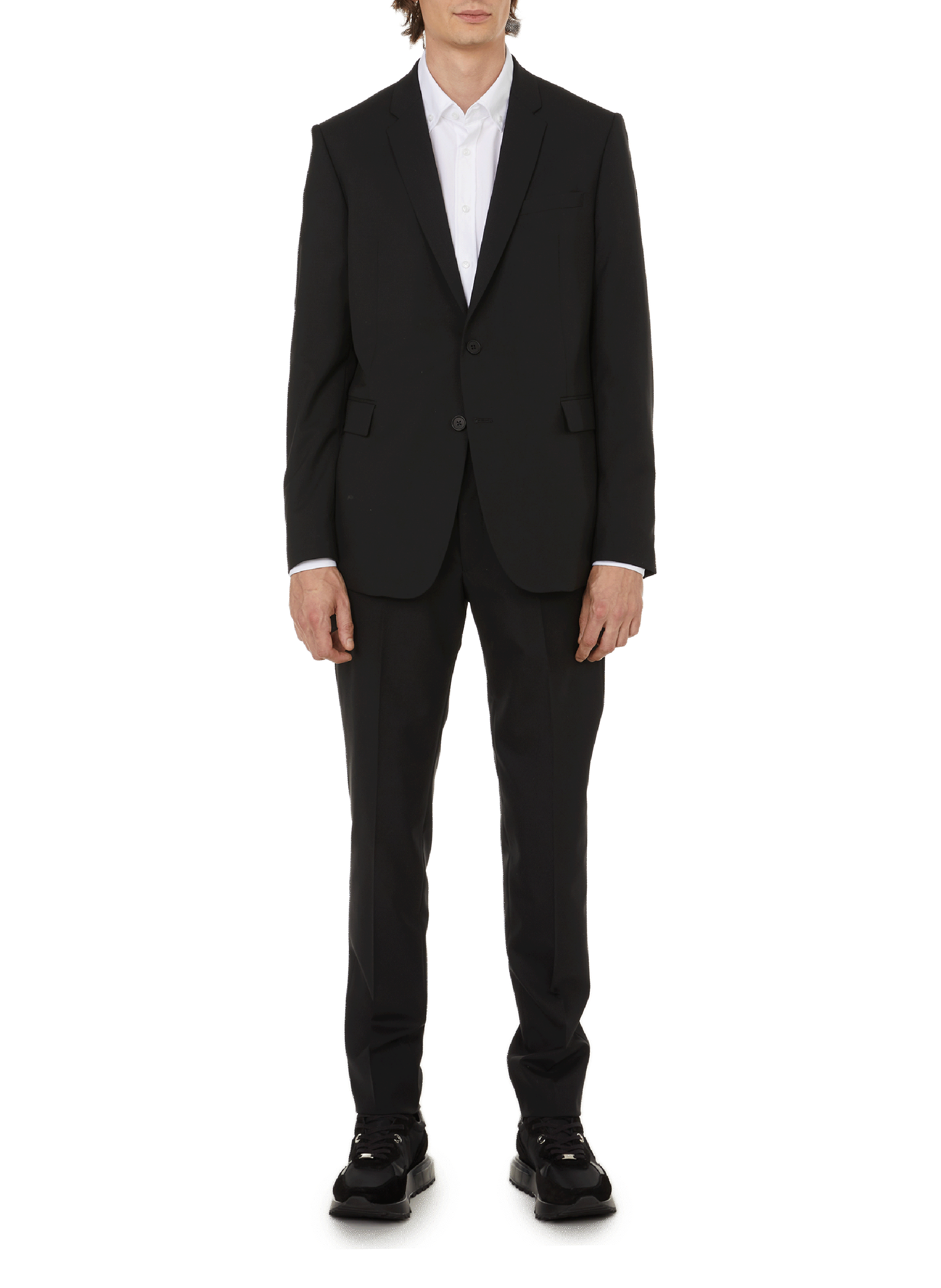 Wool Caph Pants SAISON 1865 Black