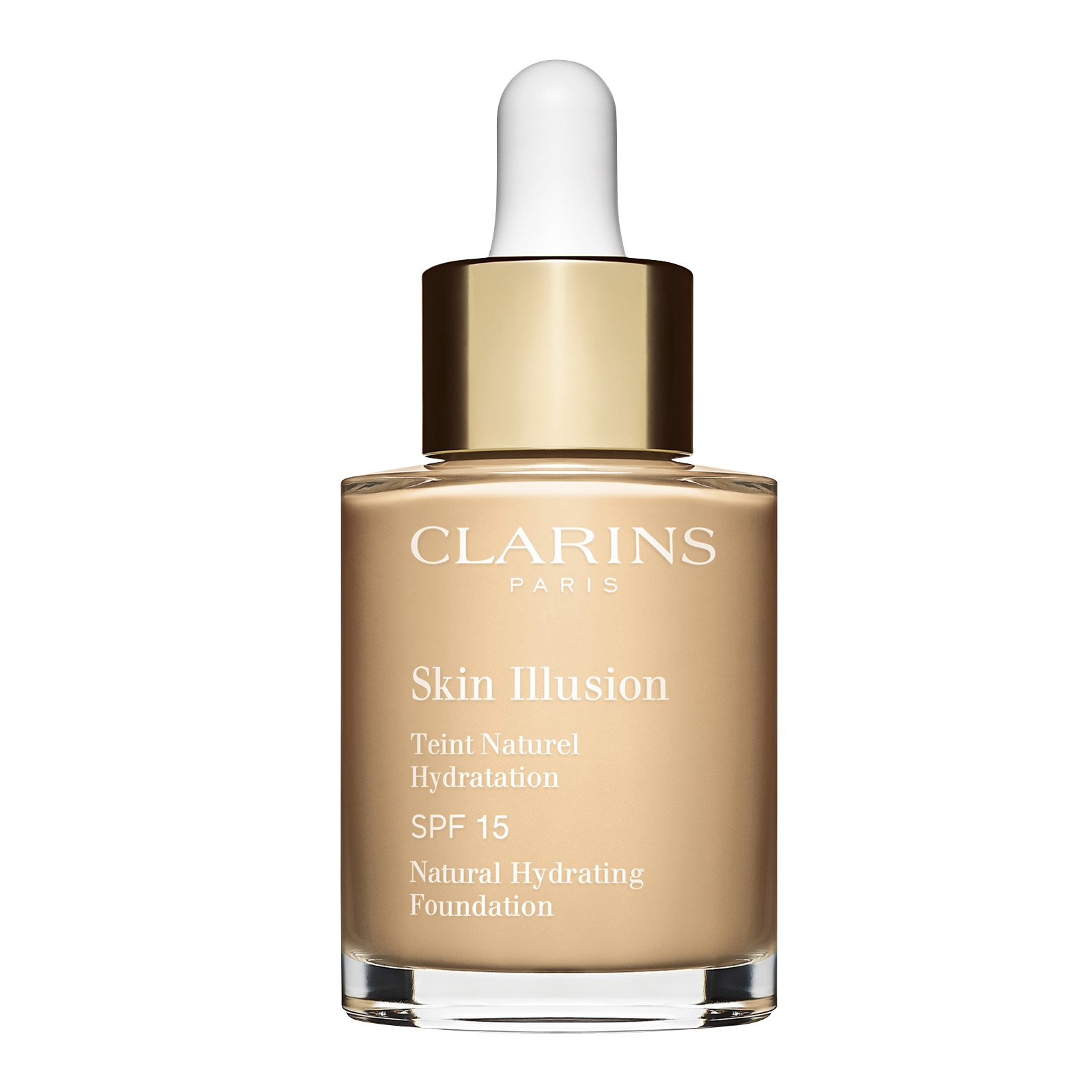 Skin Illusion SPF 15 Natural Hydrating Foundation CLARINS 101 linen