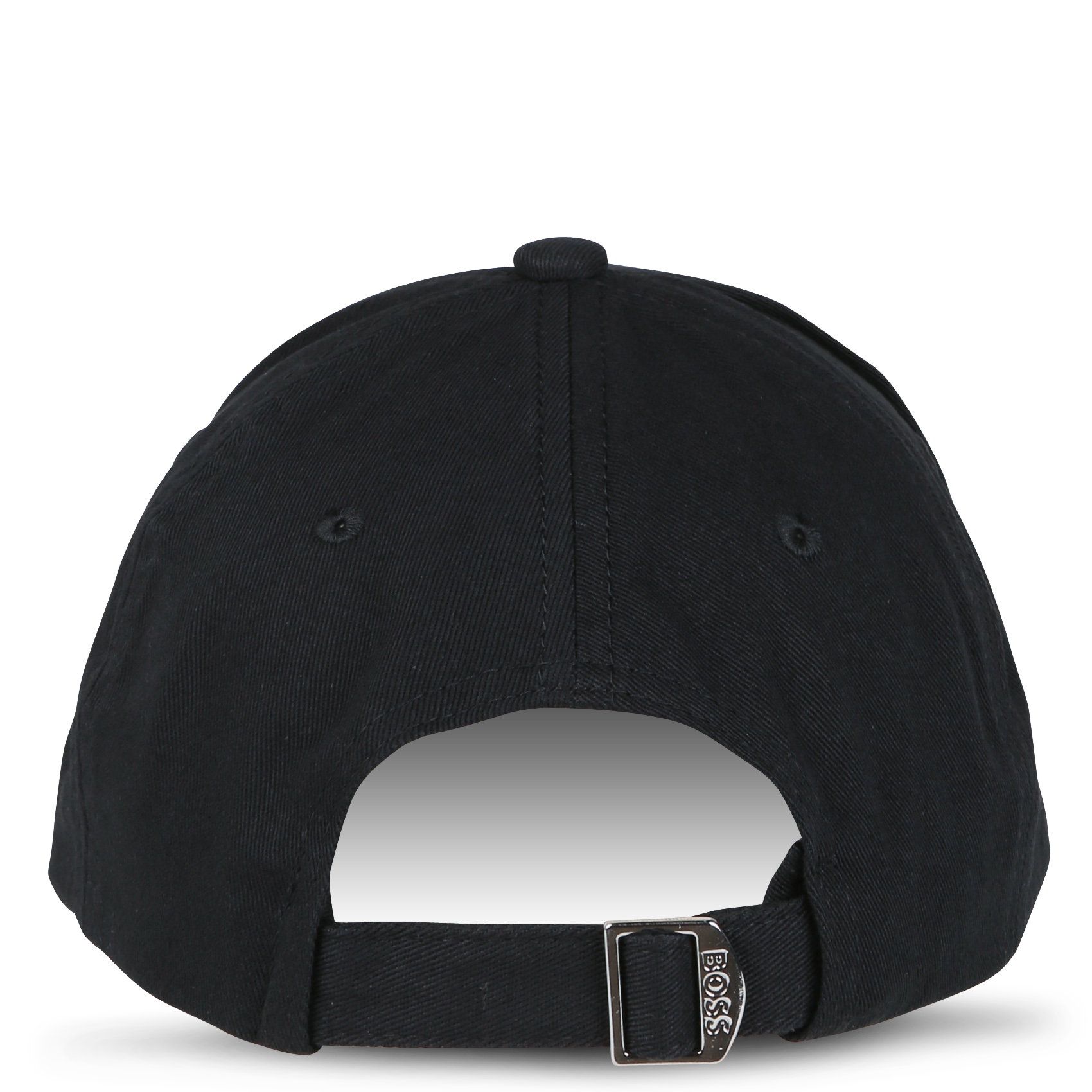 Cotton cap with embroidered logo BOSS Black