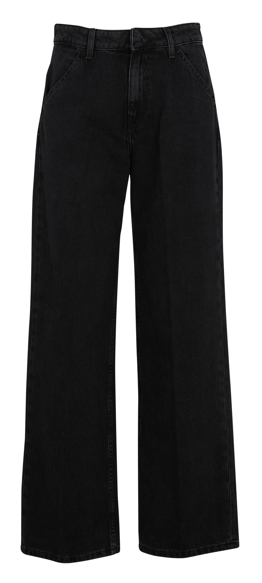 Jean large en coton BA&SH Noir