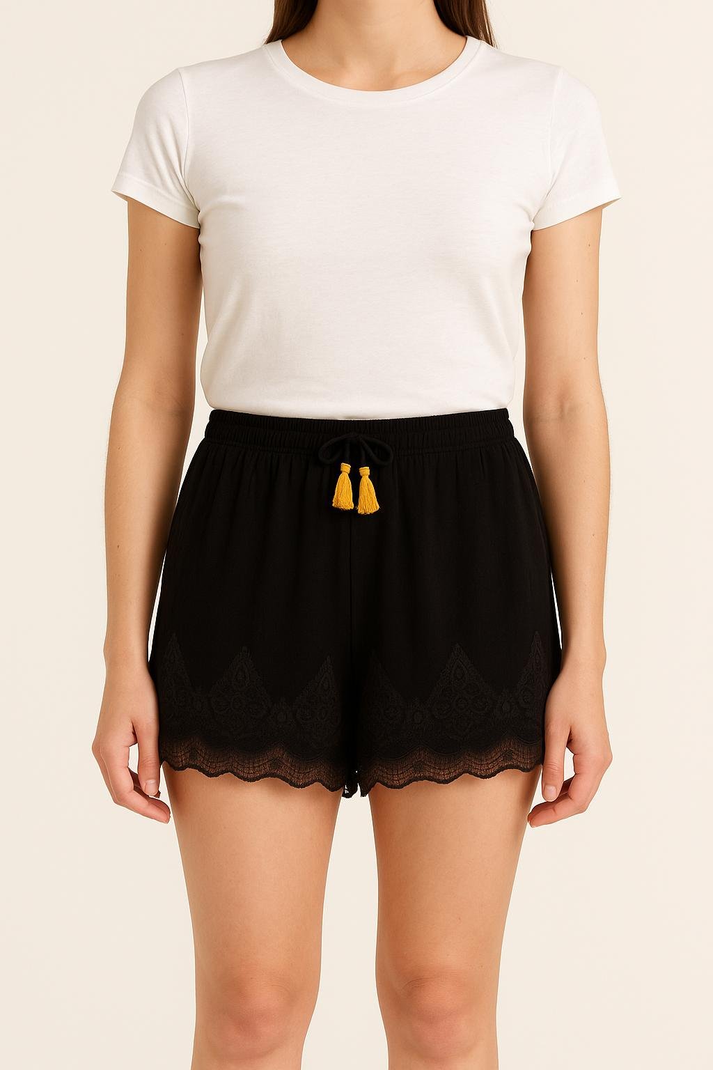Cotton shorts LOUISE MISHA - Seconde Main Black