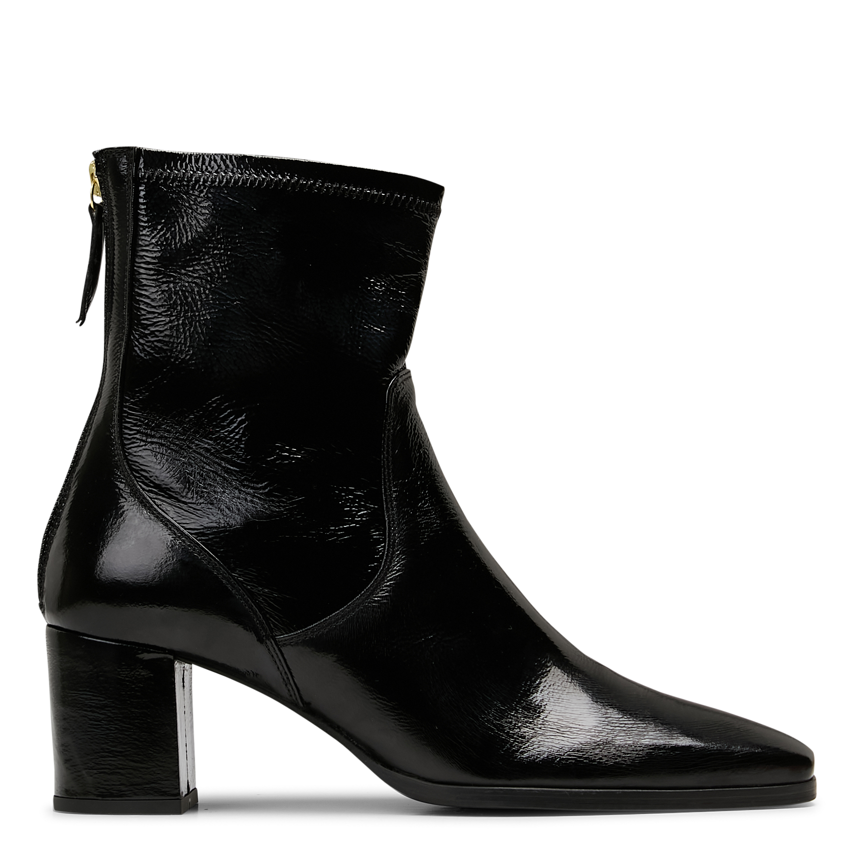 Bottines à talons  en cuir RIVECOUR Noir