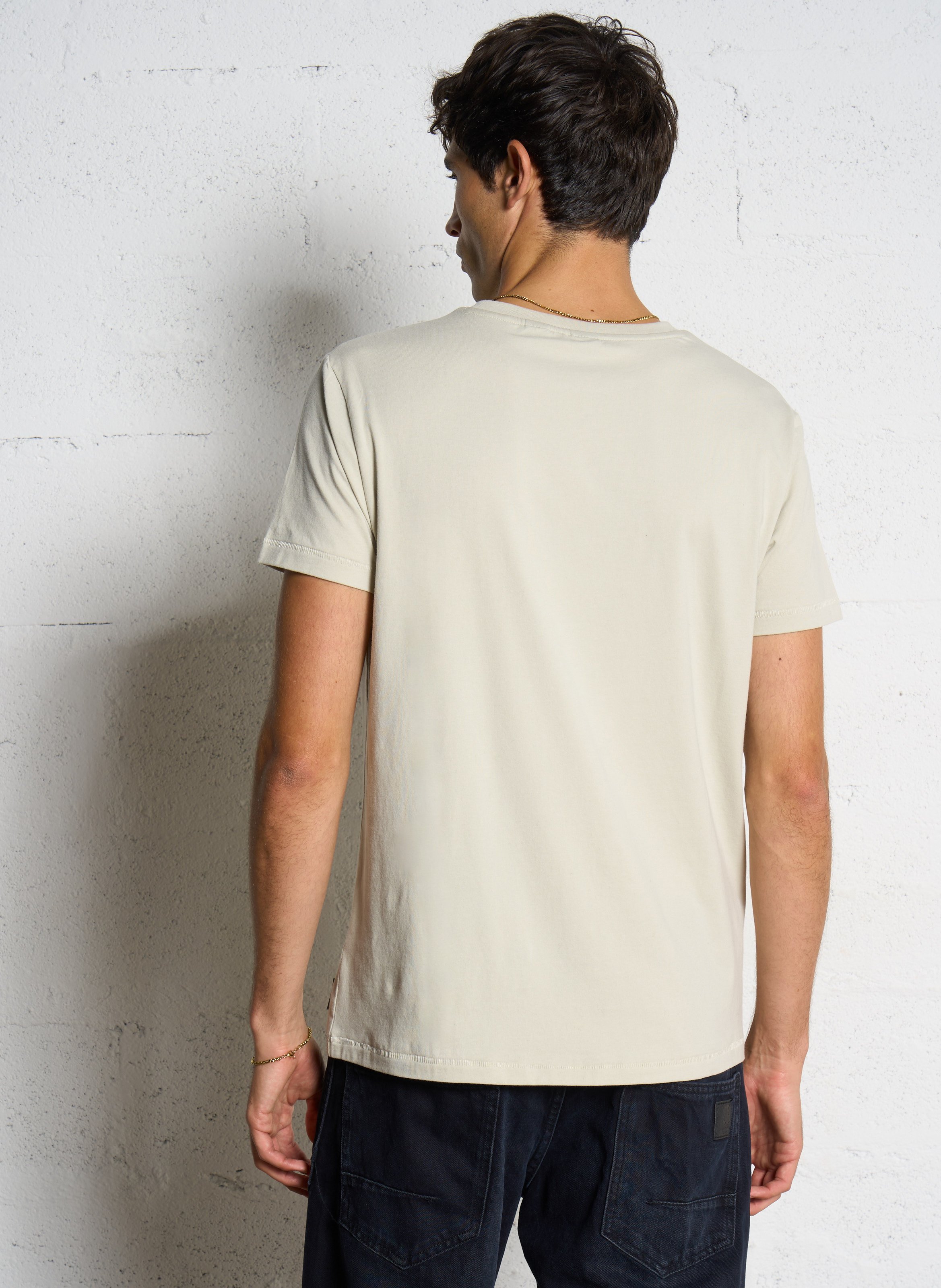 Abito corto collo classico con bottoni in cotone LE TEMPS DES CERISES Verde