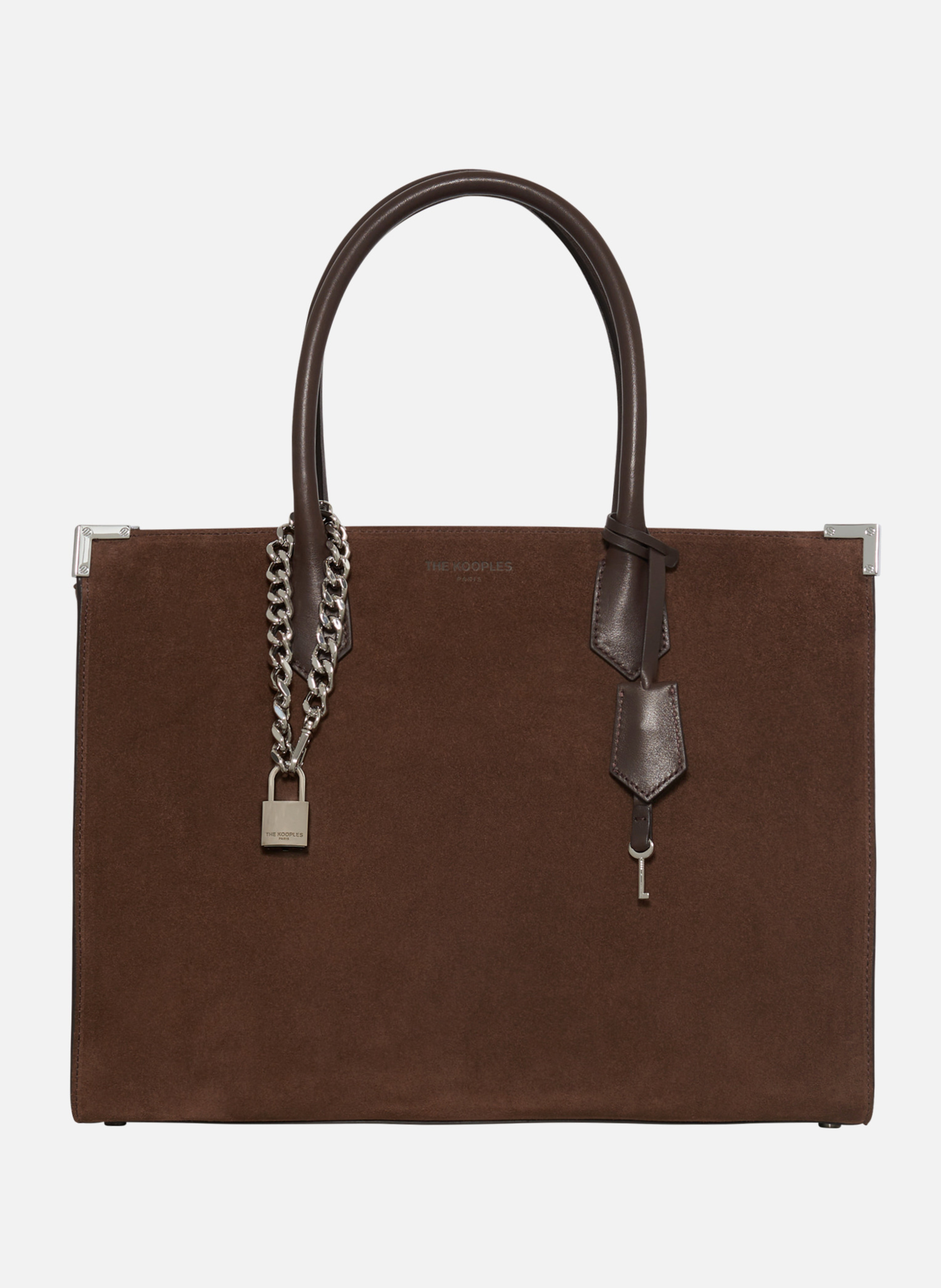 Ming L suede tote bag THE KOOPLES