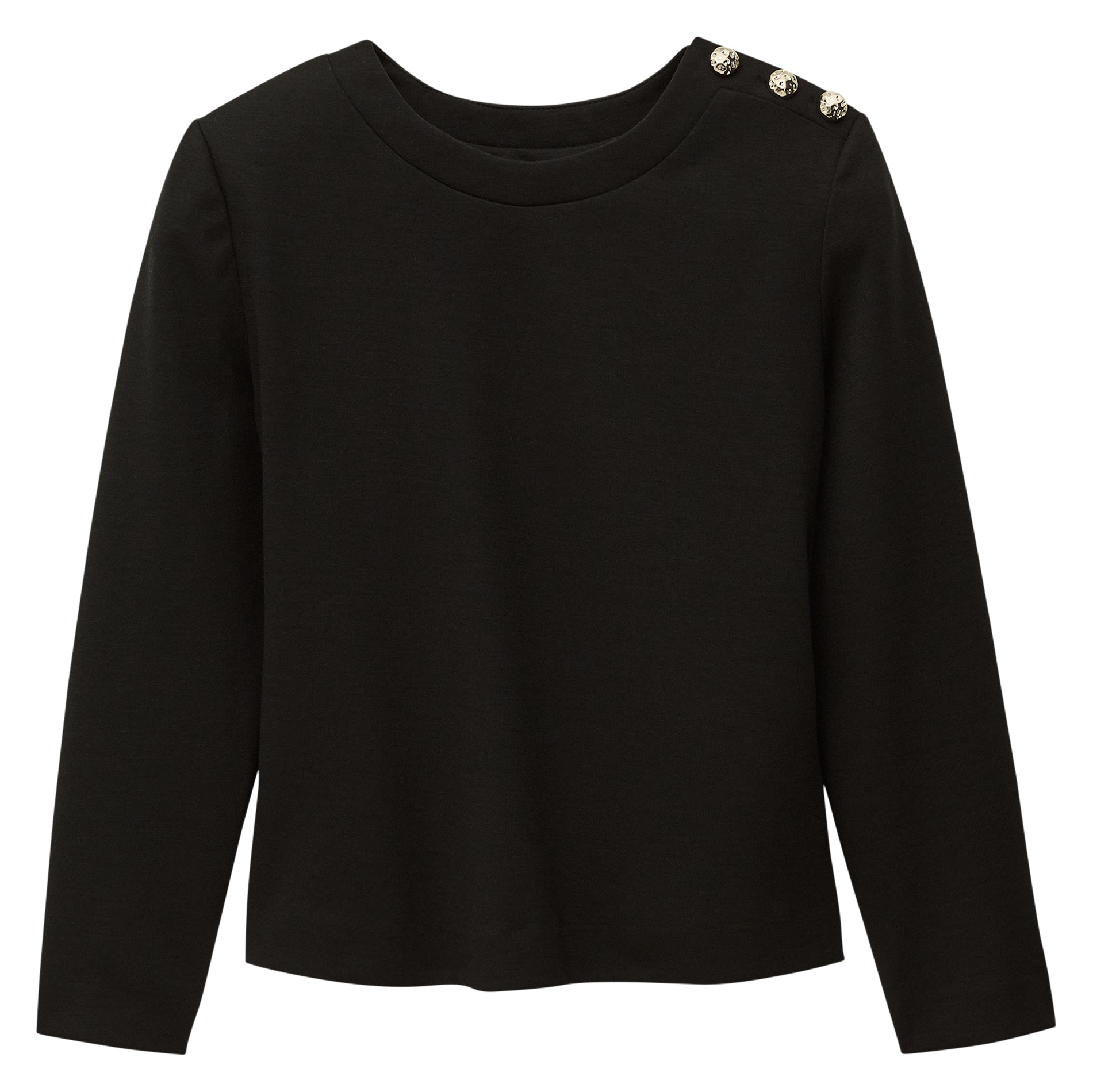 Printed viscose top BA&SH Black