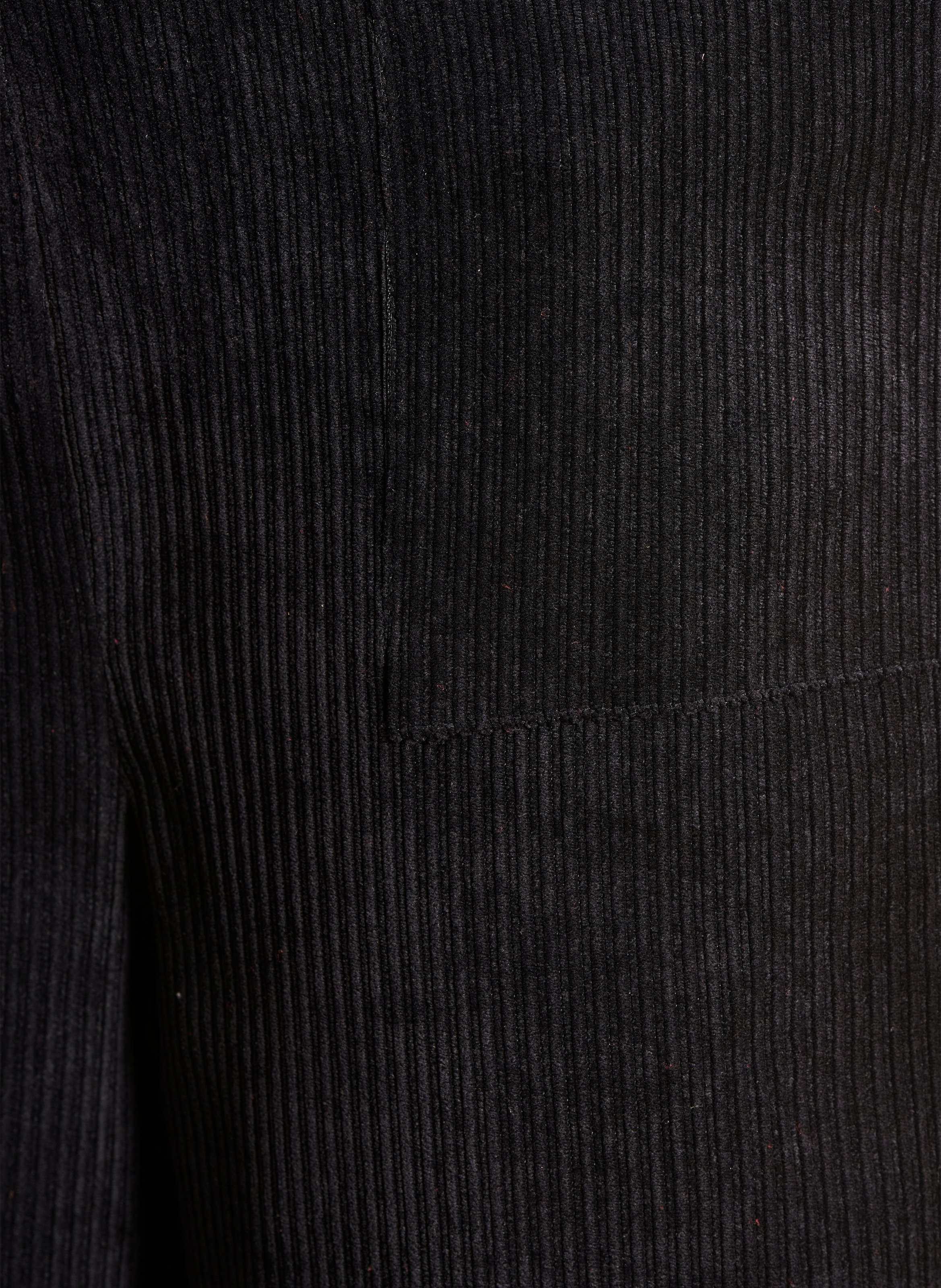 Ribbed straight jumpsuit LA FEE MARABOUTEE Black