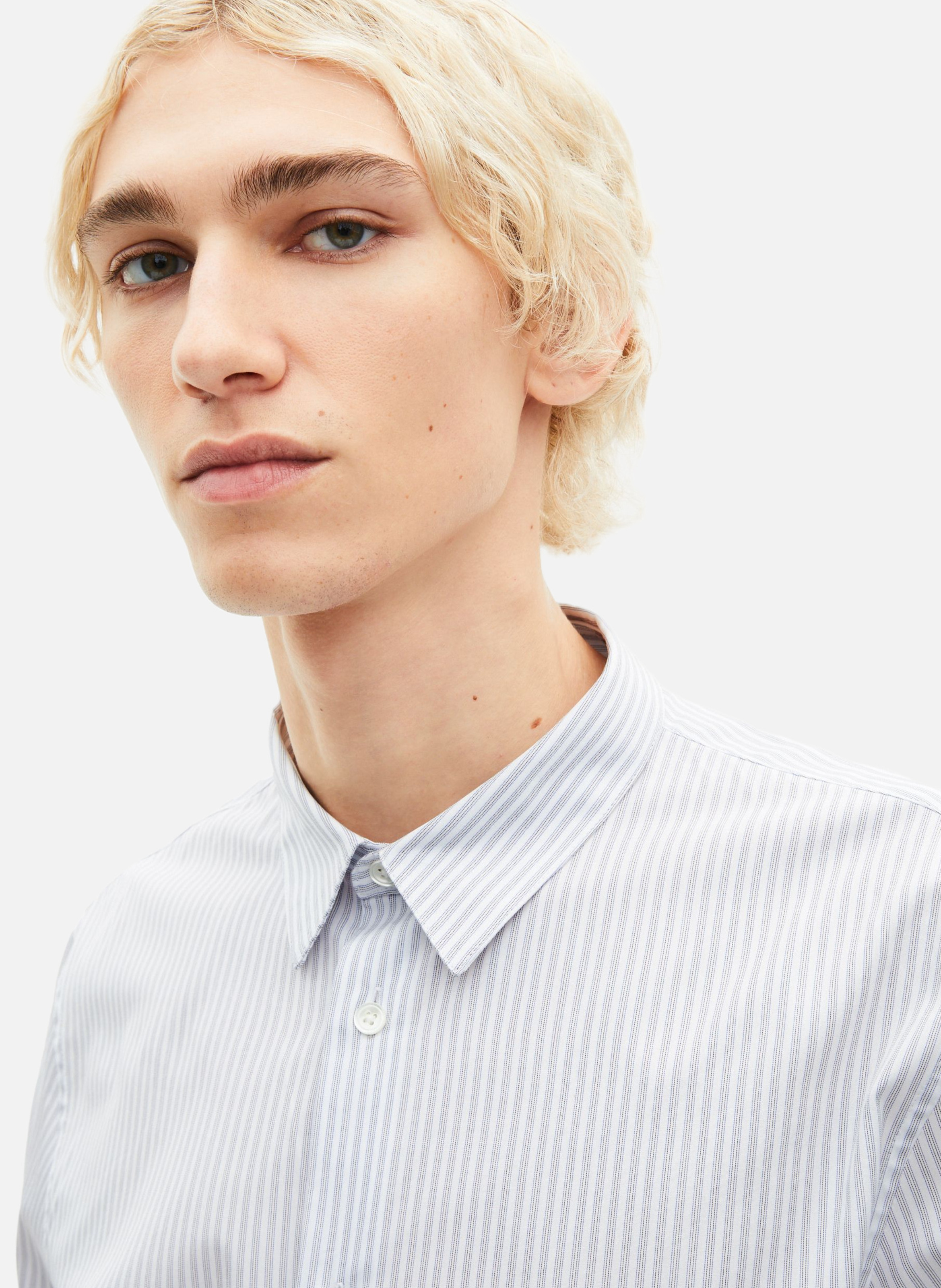 Pinstripe shirt THE KOOPLES Blue