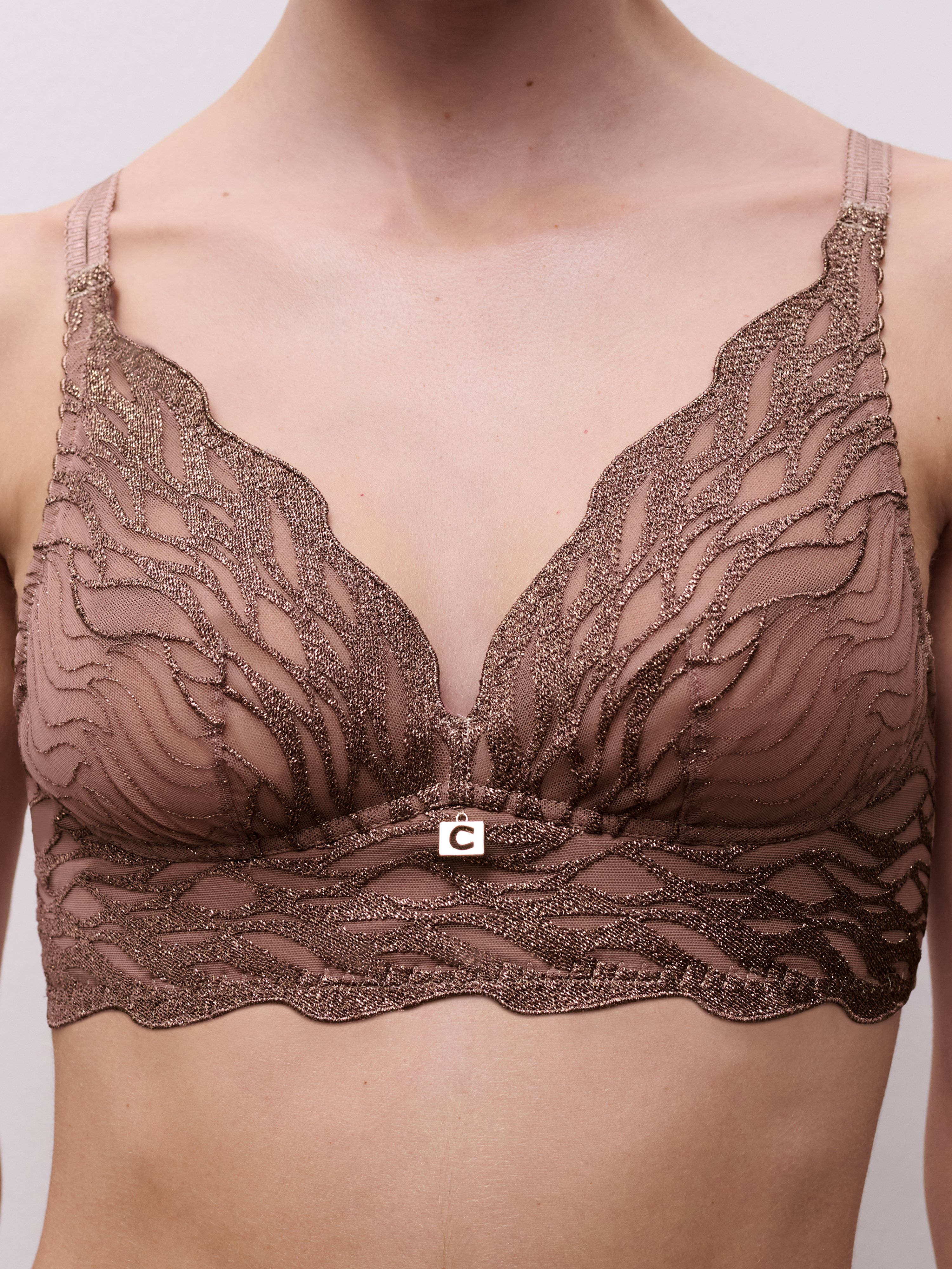 Non-wired support bra CHANTELLE Multicolored