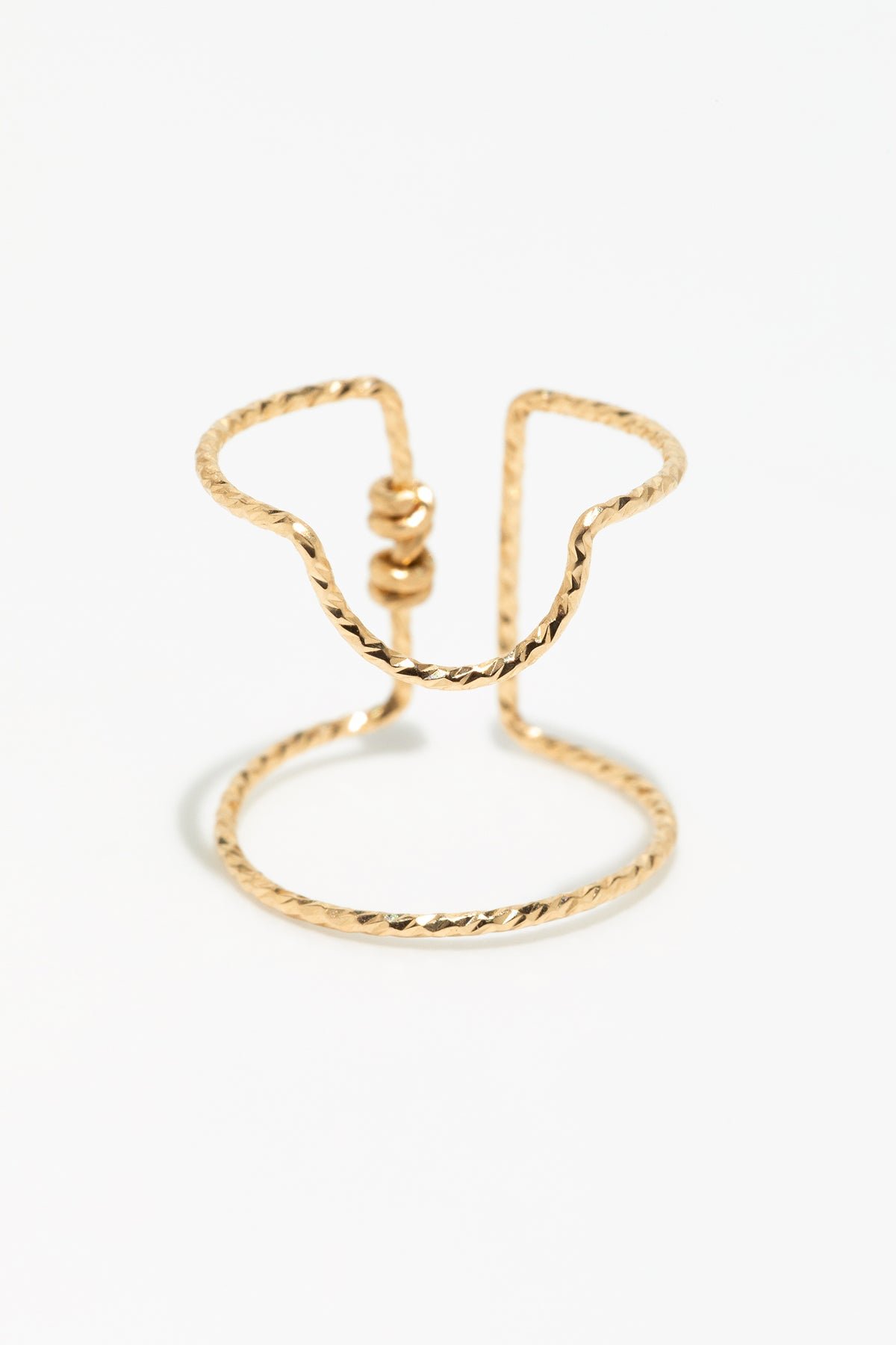 Nail ring spark YAY Golden