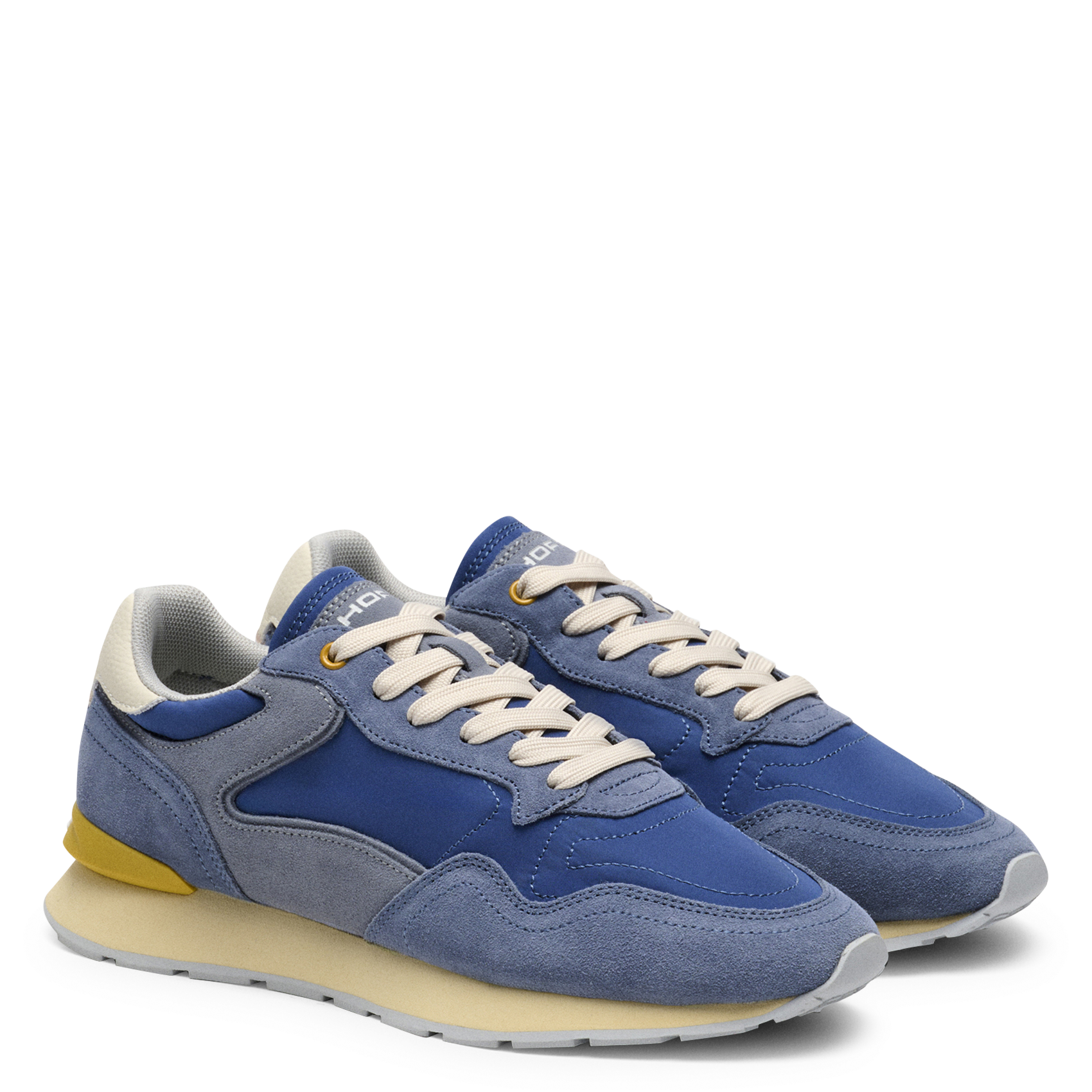 Sneakers basse in misto pelle HOFF Blu