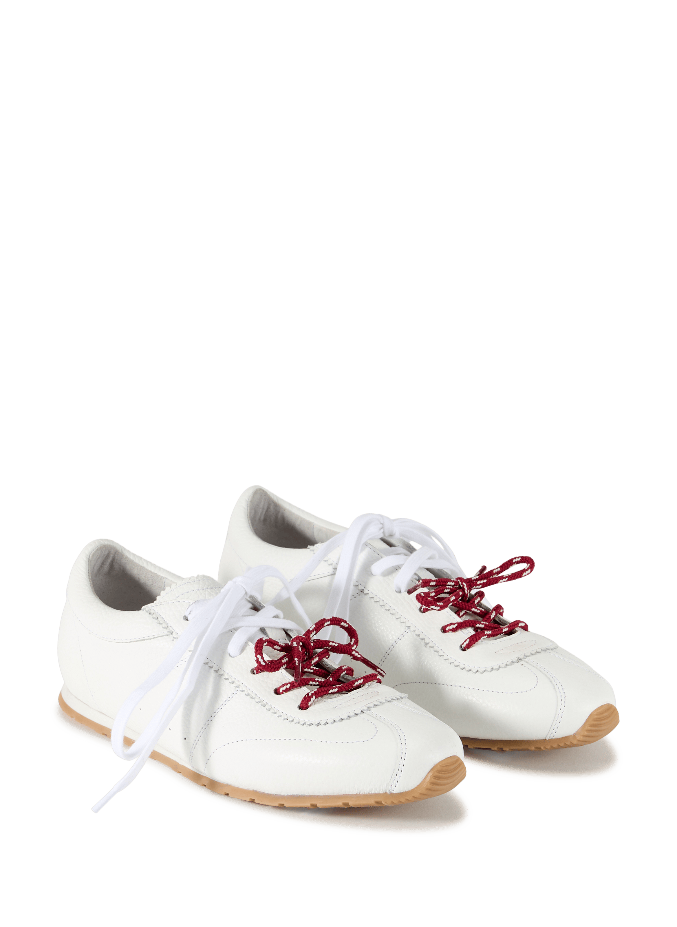 Baskets basses en cuir SAISON 1865 Wit