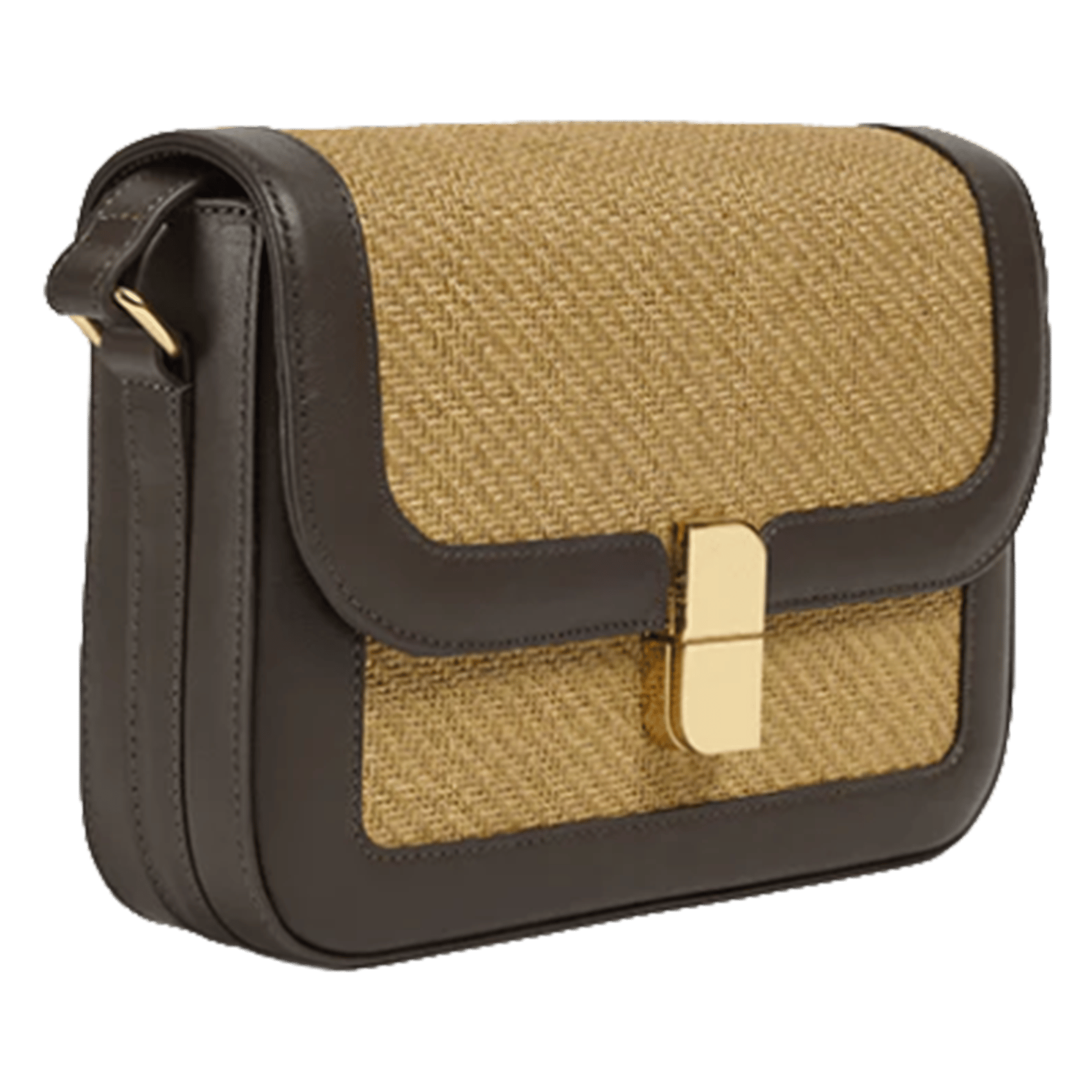 Baindeminuit shoulder bag NAT & NIN Brown