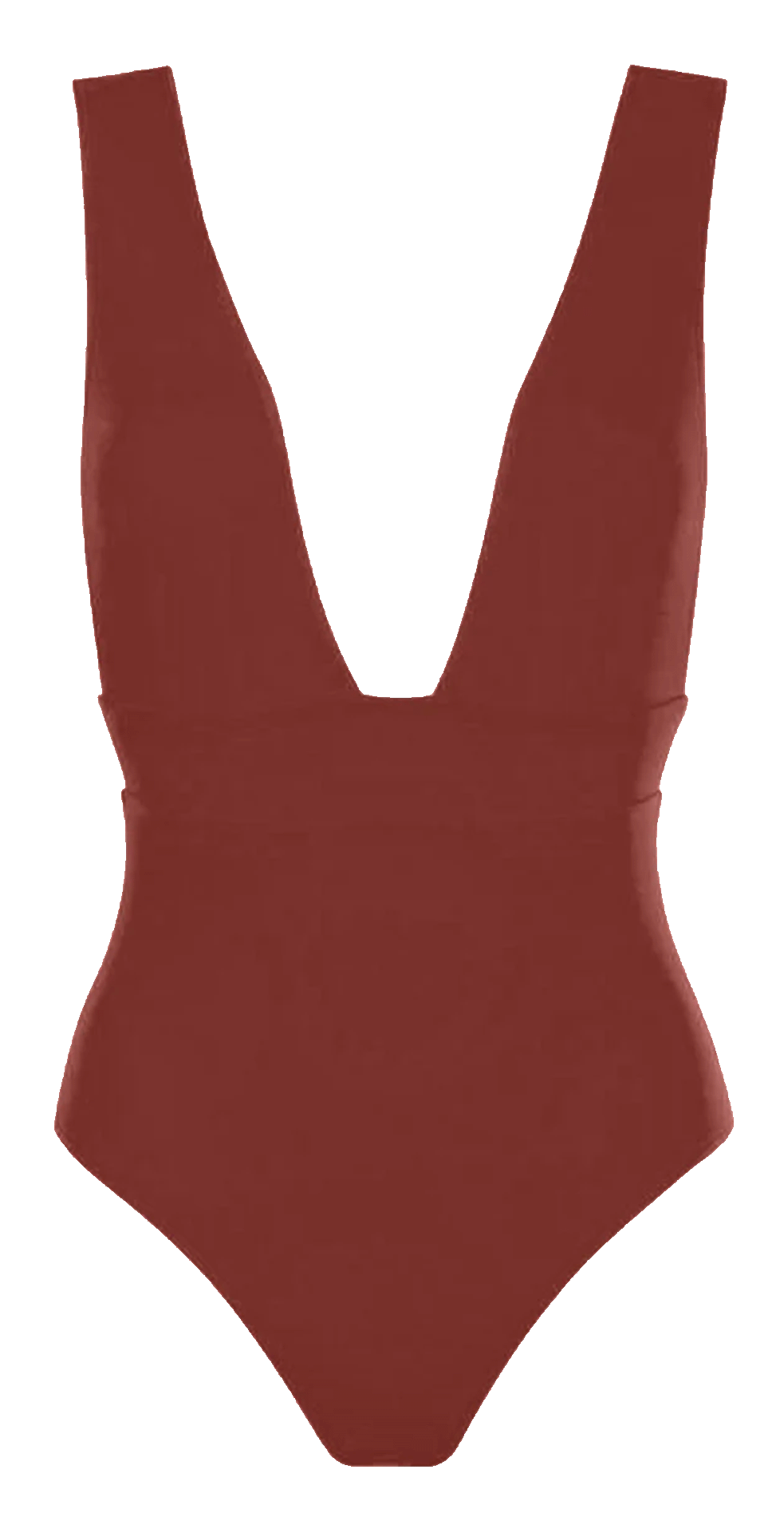 Maillot de bain 1 pièce ANJA PARIS Marron