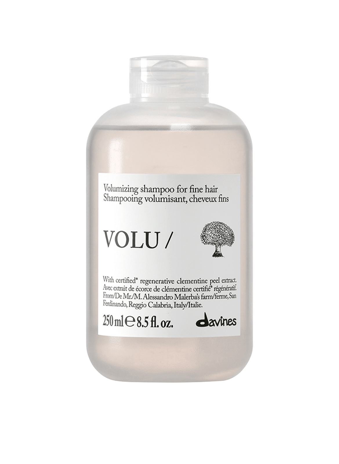 VOLU hydrating volumising shampoo DAVINES No color
