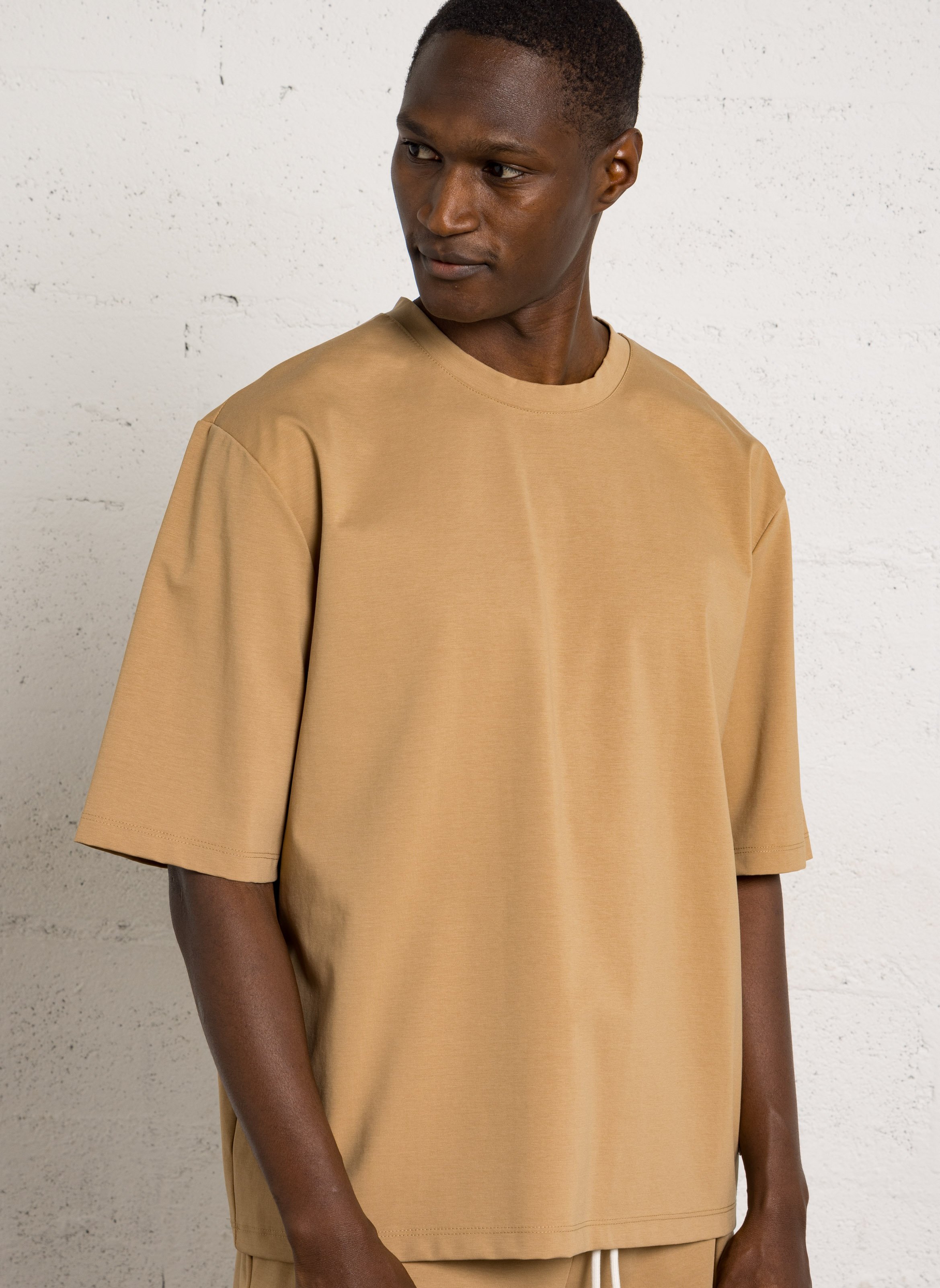 Tee-shirt col rond en coton mélangé IMPERIAL